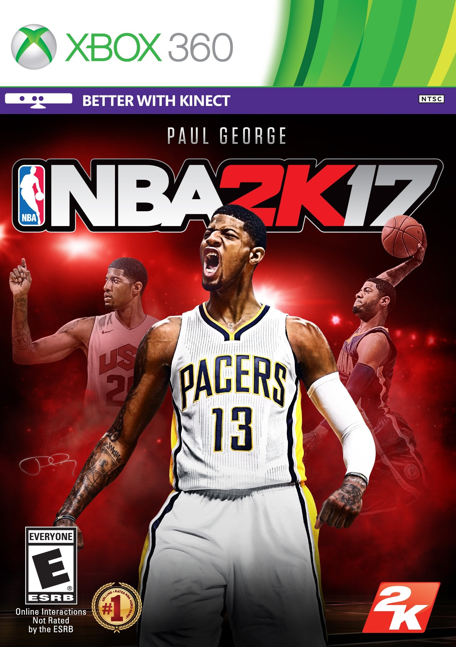 NBA 2K17 Xbox 360 Complete - Excellent