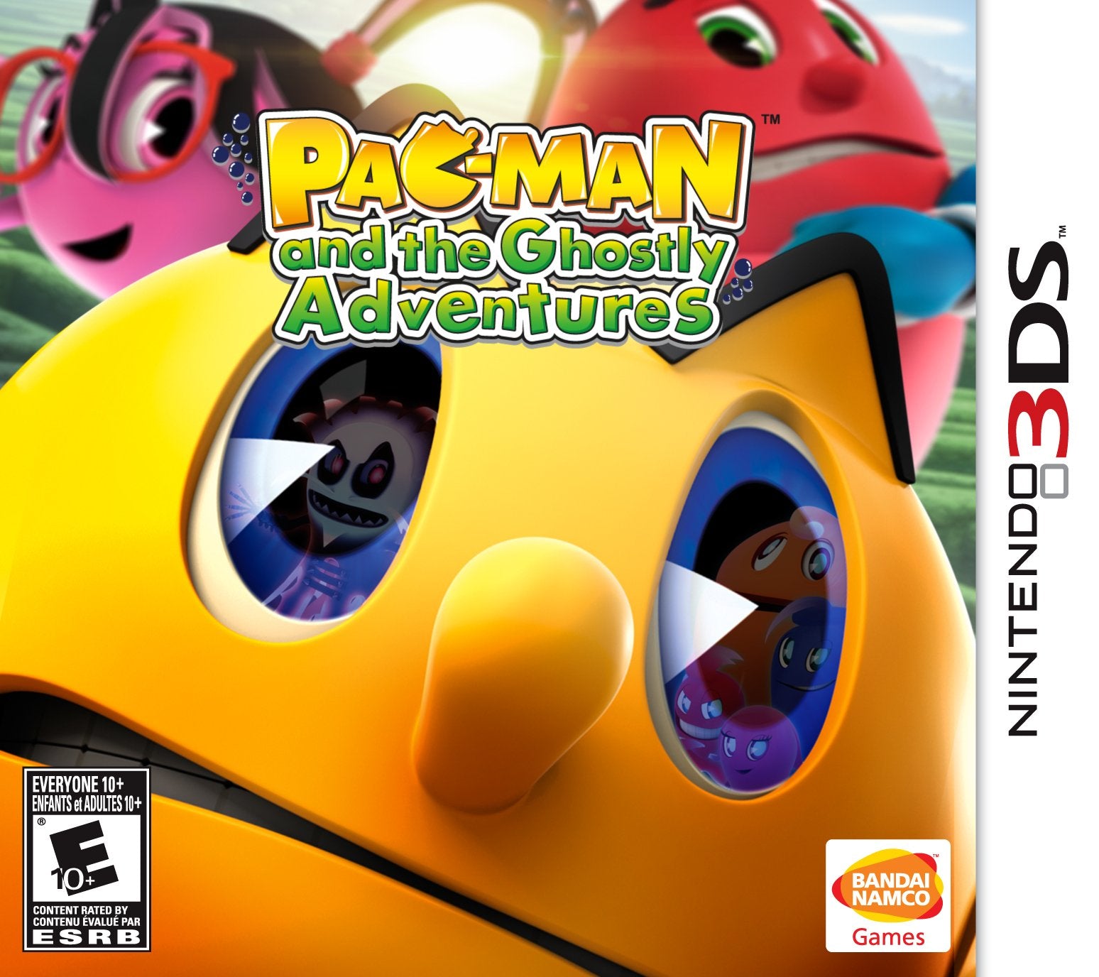 Pac-Man and the Ghostly Adventures Nintendo 3DS + Poster - Like New
