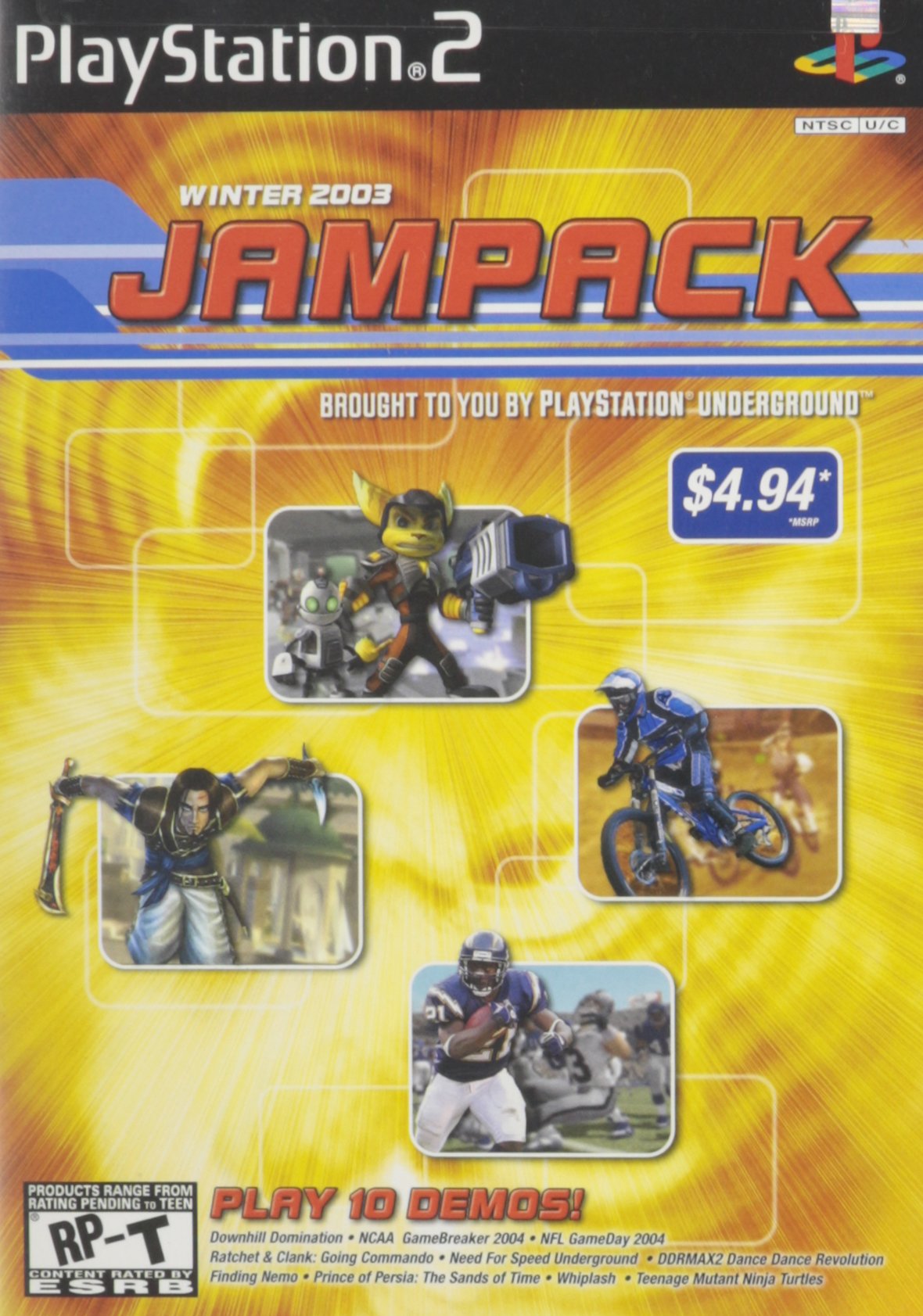 Jampack Winter 2003 PS2 PlayStation 2 - Like New