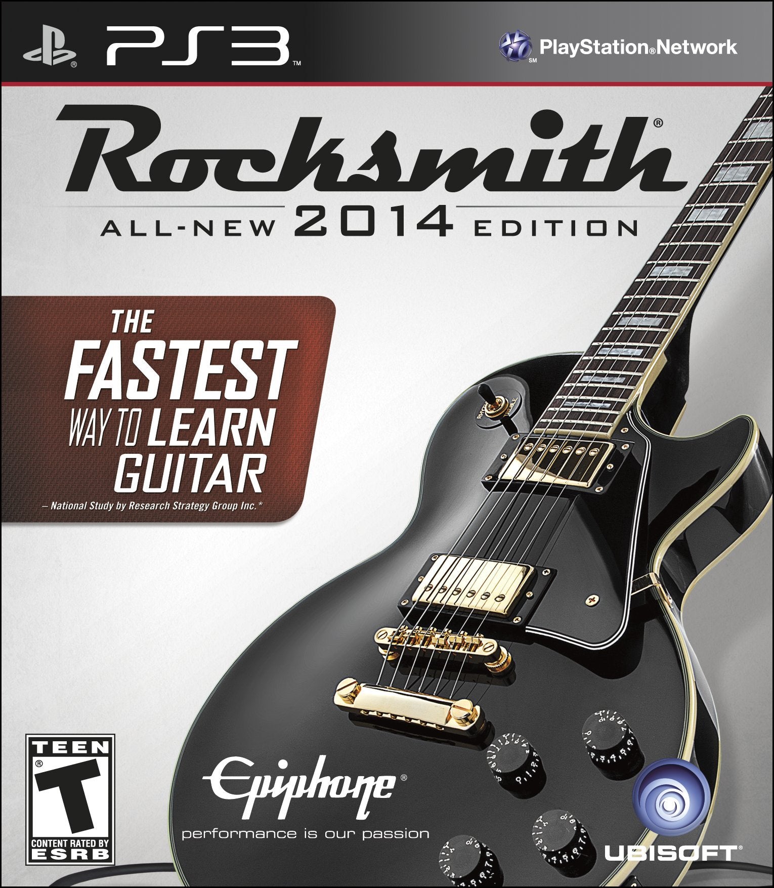 Rocksmith 2014 Edition PS3 PlayStation 3 AD Complete CIB - Very Good