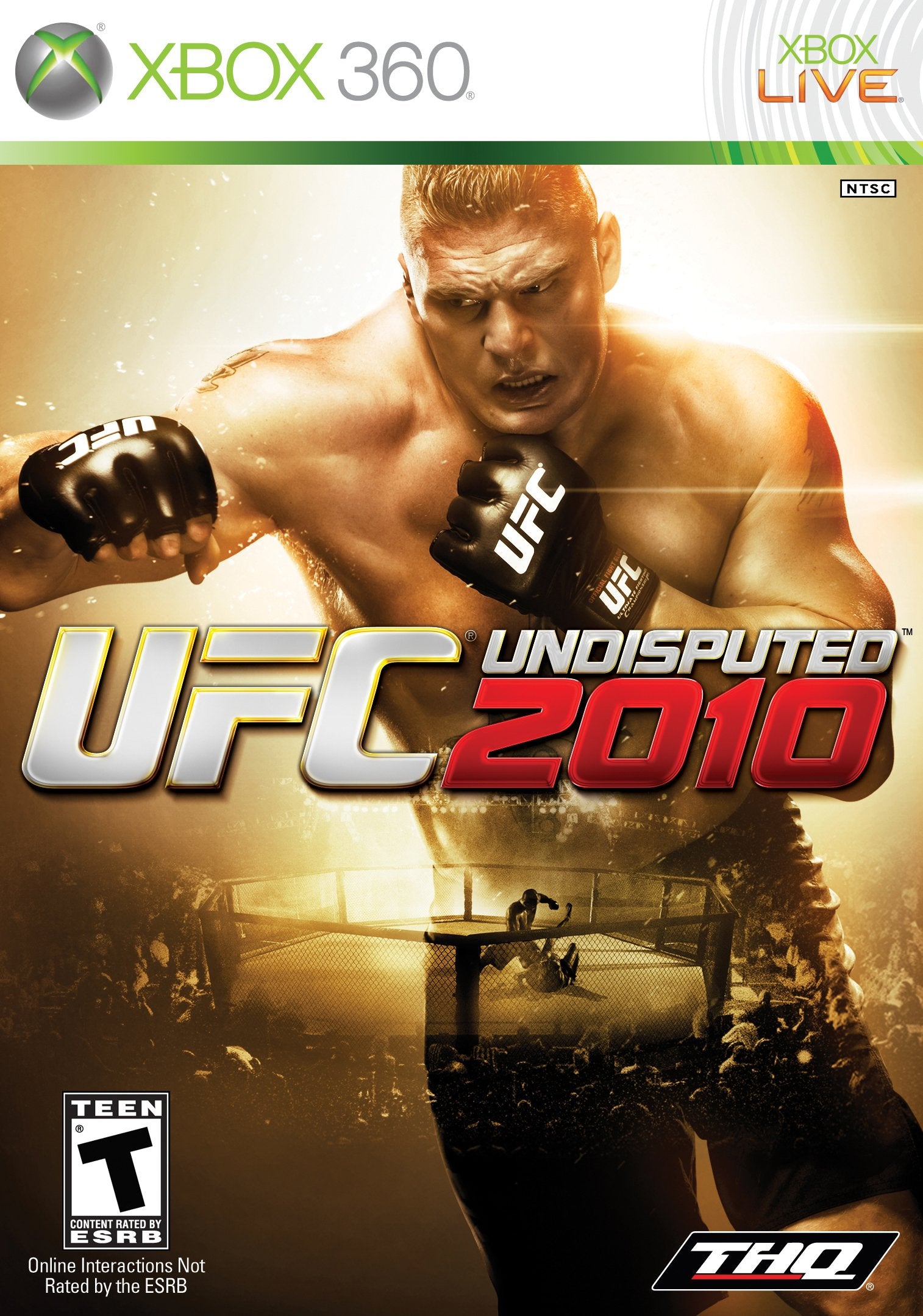 UFC Undisputed 2010 Xbox 360 Complete - Excellent