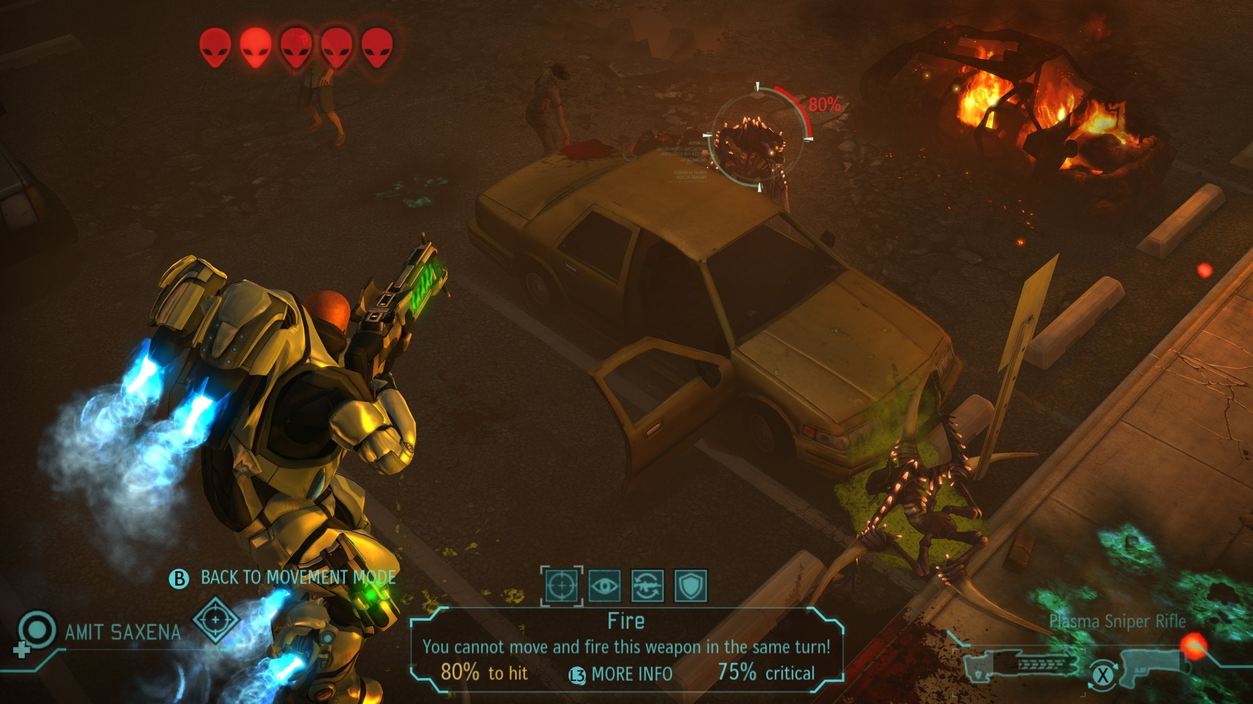 XCOM Enemy Unknown PS3 Playstation 3 - Like New