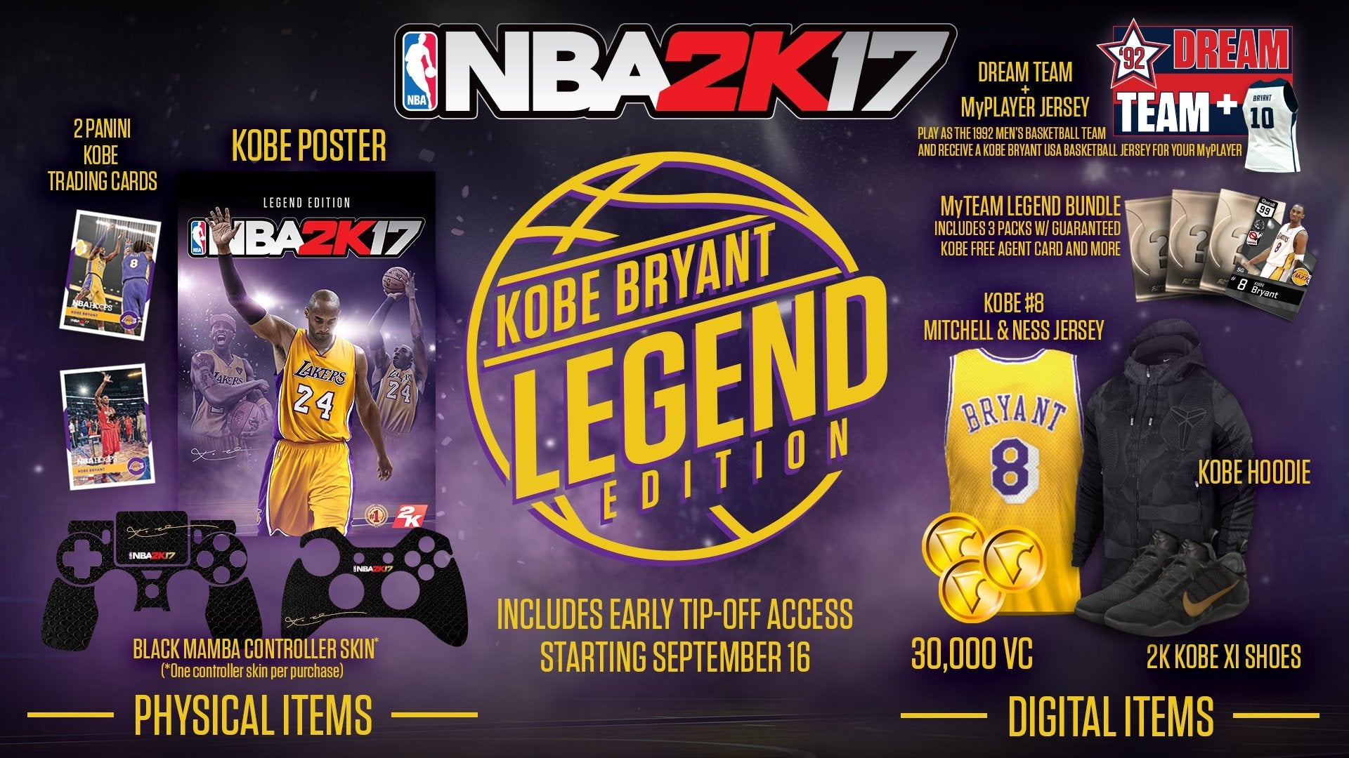 NBA 2K17 Legend Edition Xbox One AD Complete CIB - Very Good