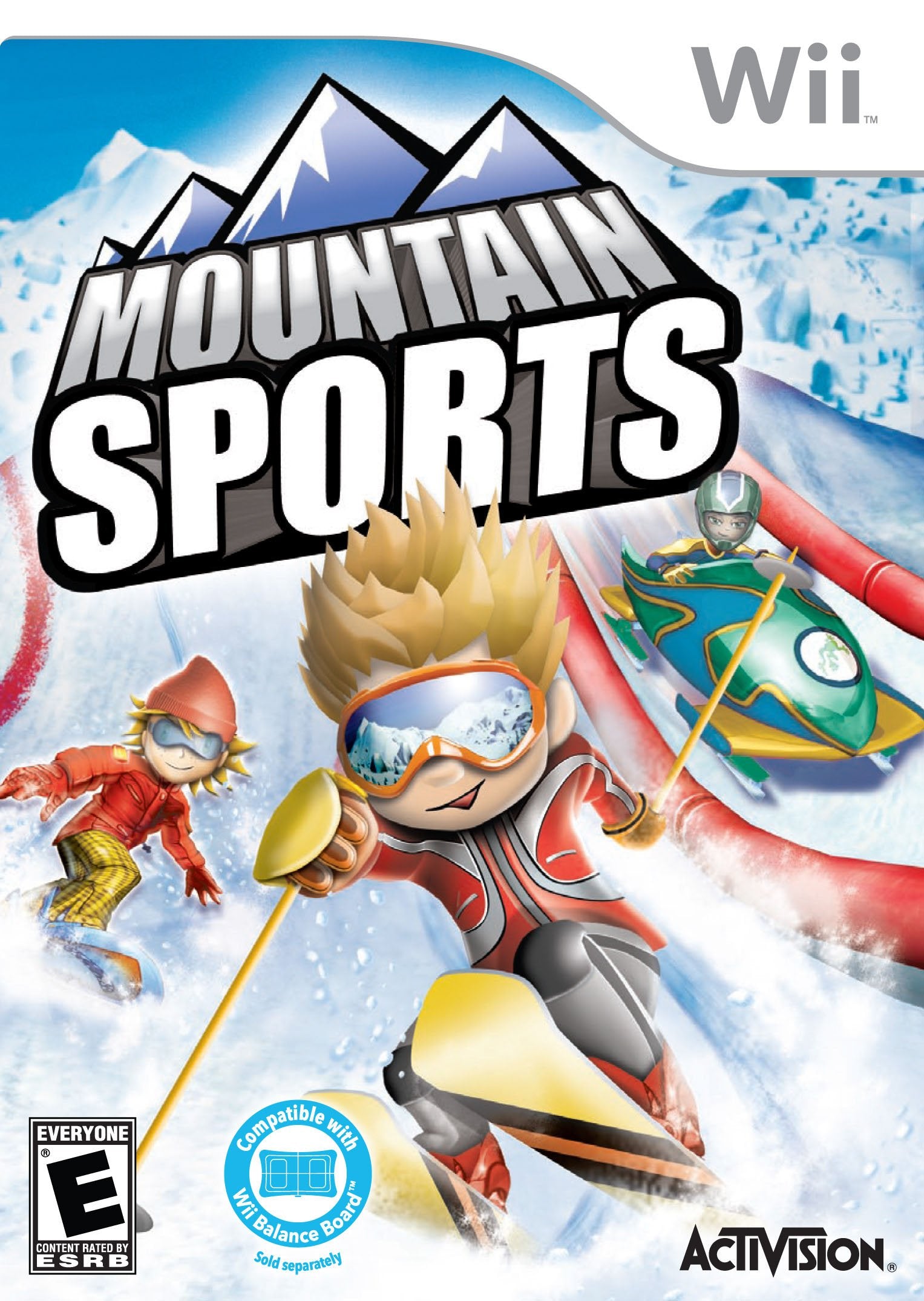Mountain Sports Nintendo Wii AD Complete CIB - Very Good