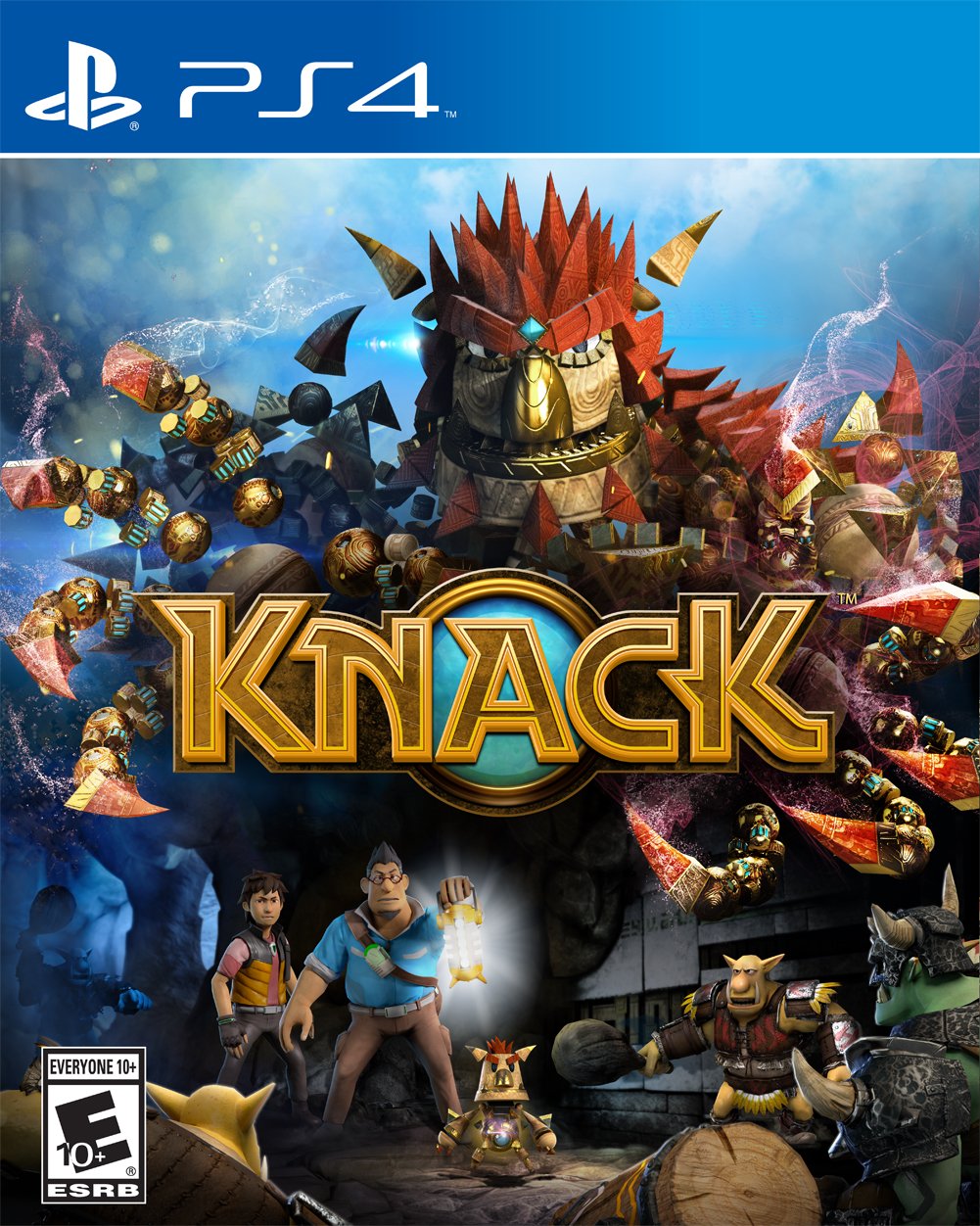 Knack PS4 PlayStation 4 AD - Very Good