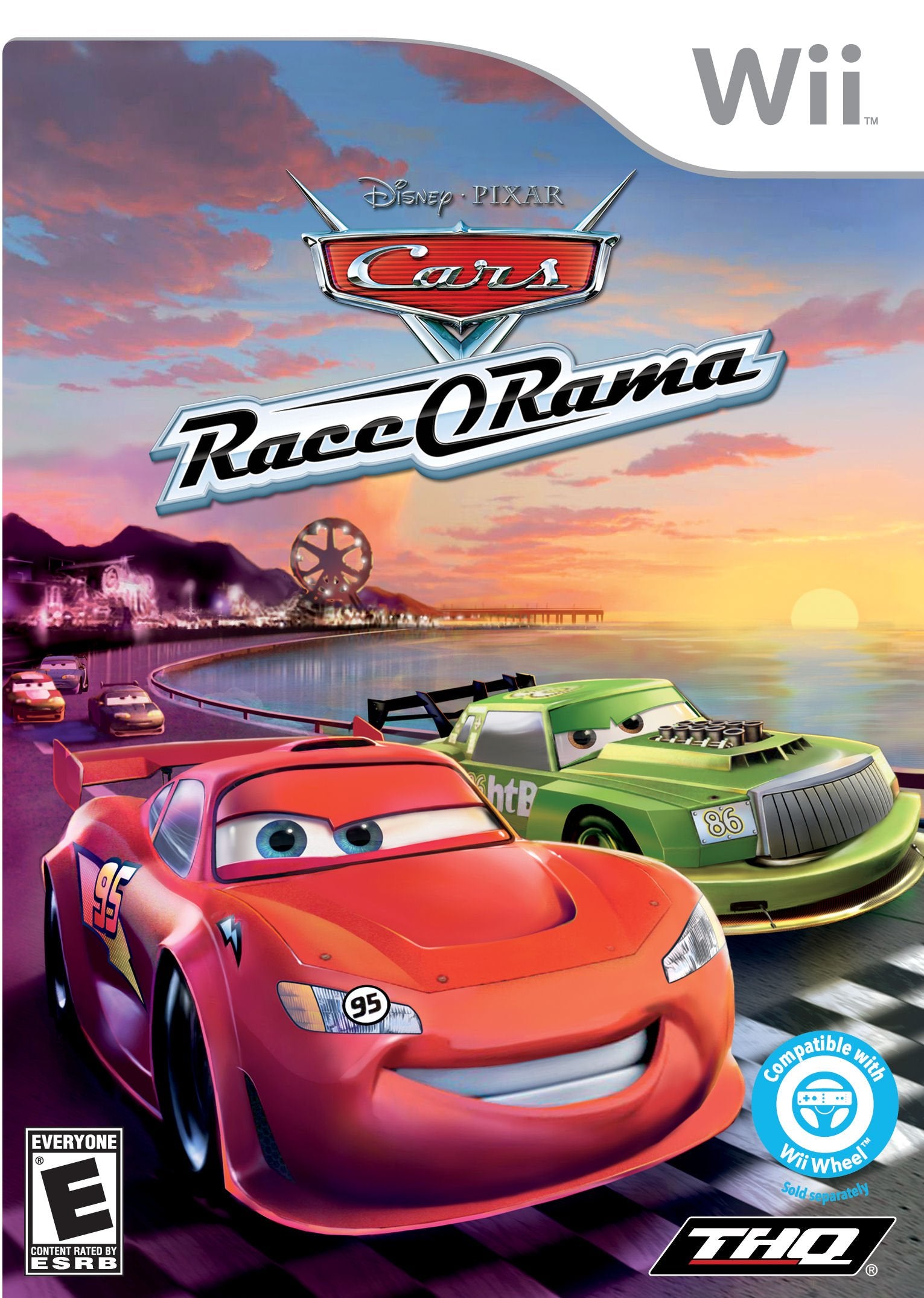 Disney's Cars Race O Rama Nintendo Wii AD/NM - Very Good