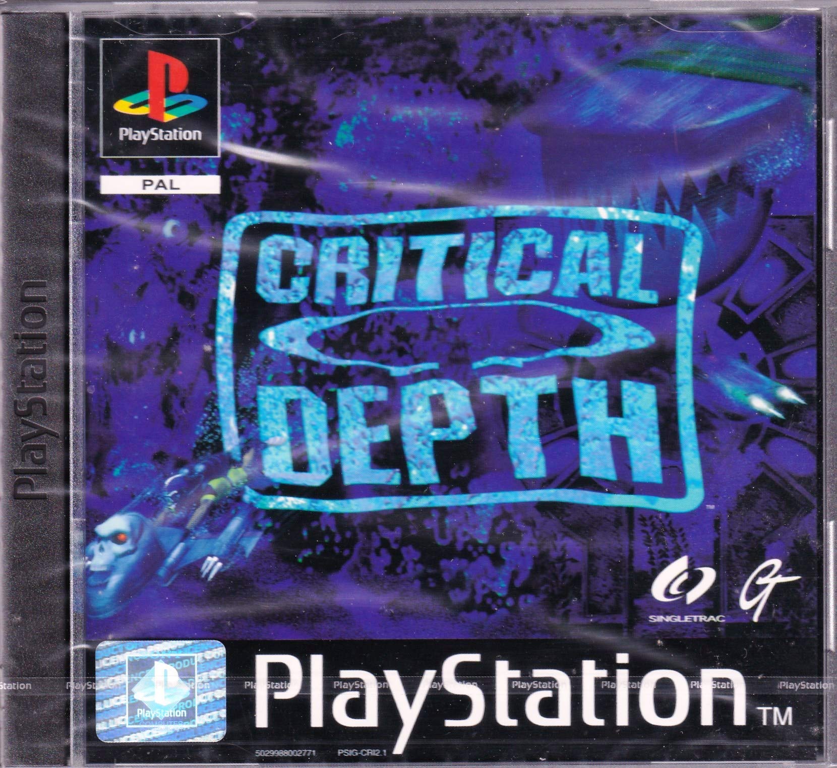 Critical Depth PS1 PlayStation 1 - Very Good