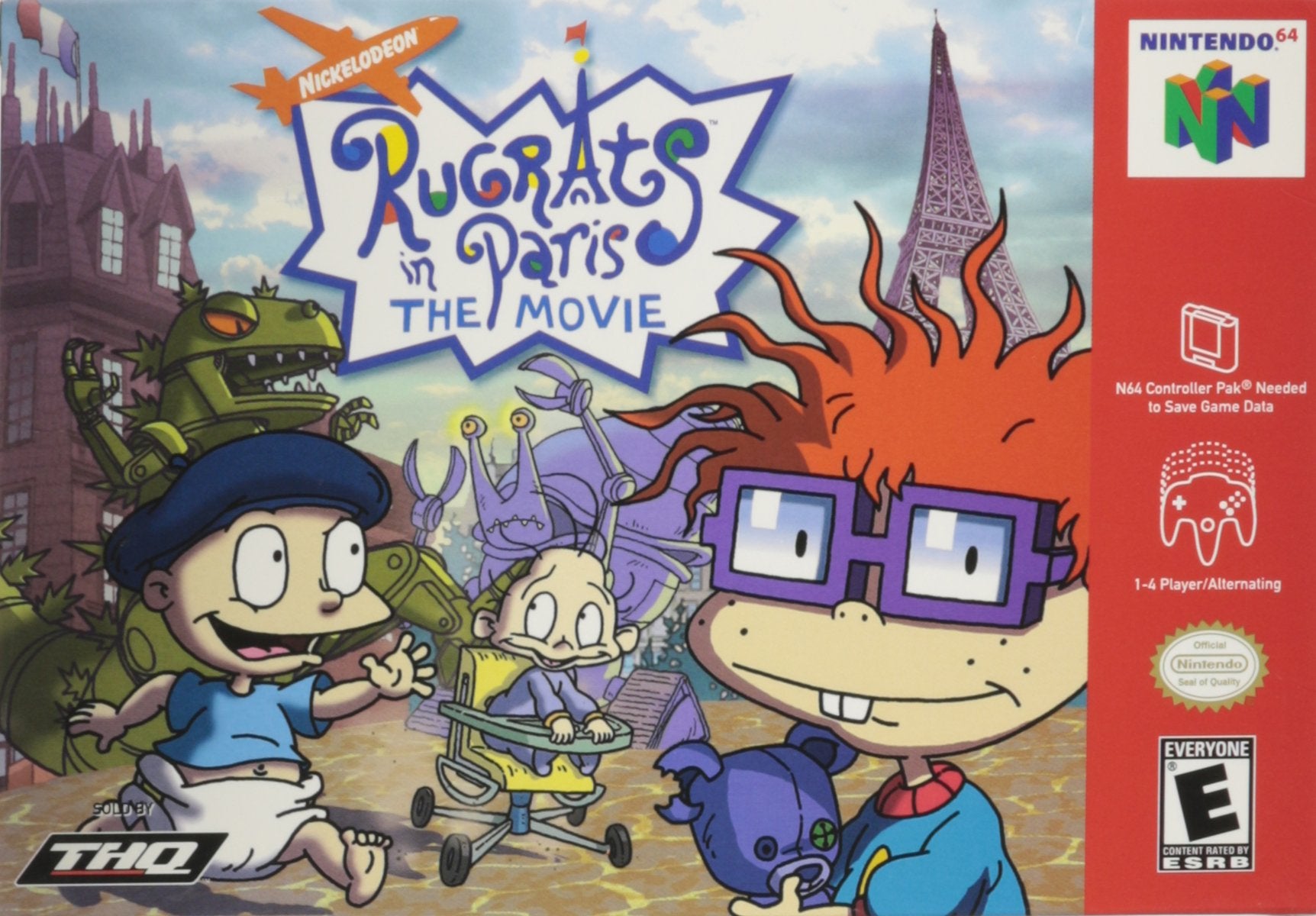 Rugrats in Paris The Movie N64 Nintendo 64 - Refurbished