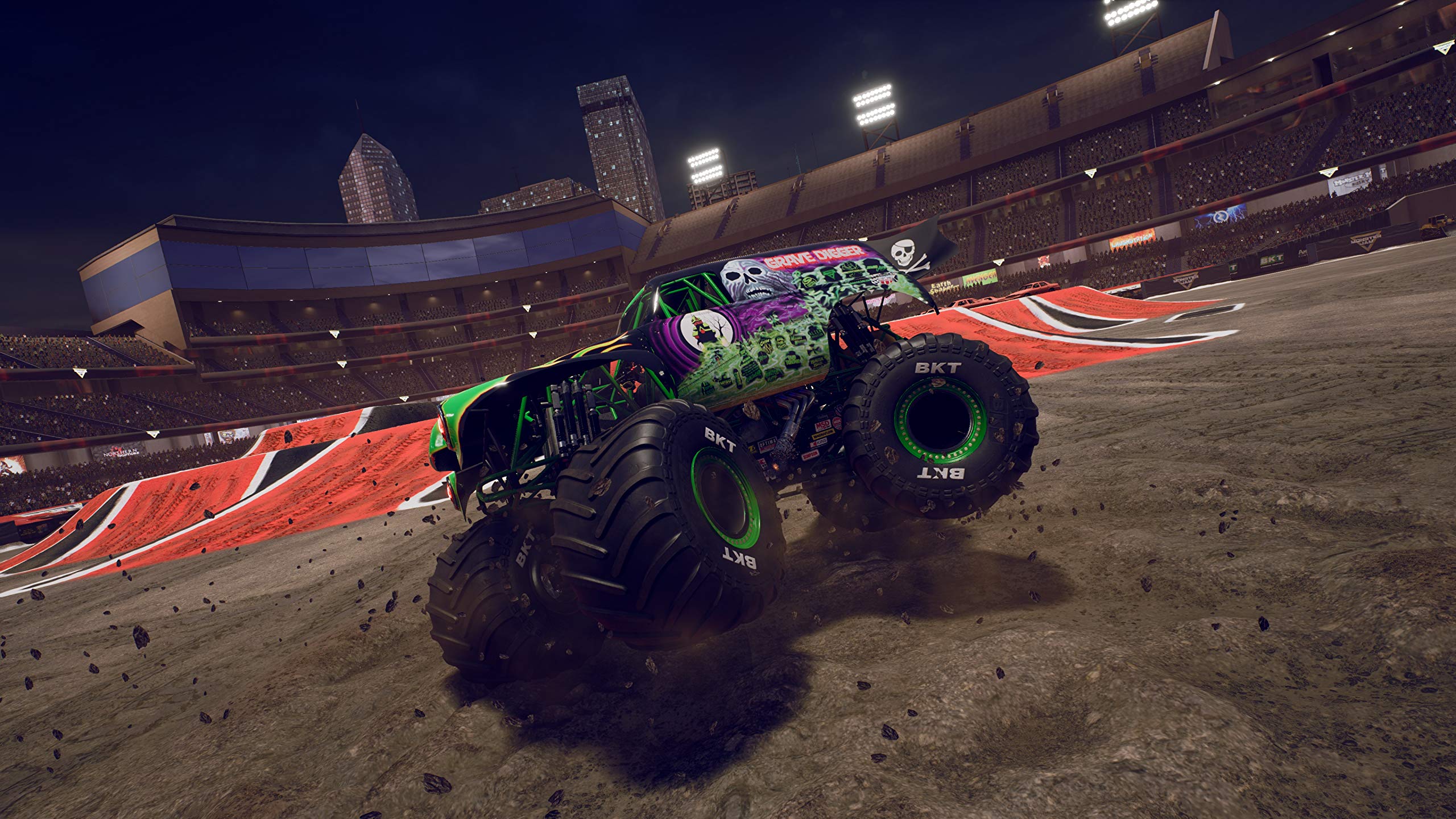 Monster Jam Steel Titans 2 PS4 PlayStation 4 AD Complete CIB - Very Good