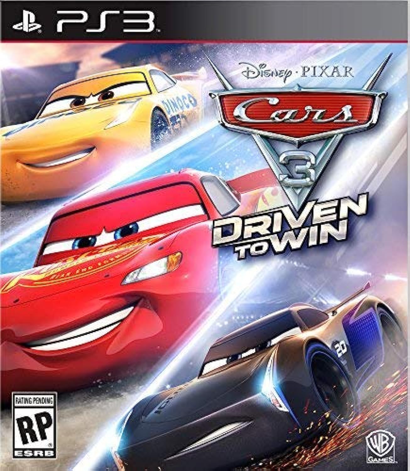 Cars 3 Driven to Win PS3 PlayStation 3 - Like New