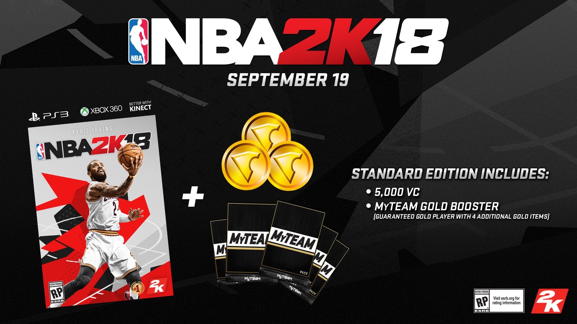 NBA 2K18 PS3 PlayStation 3 - Like New