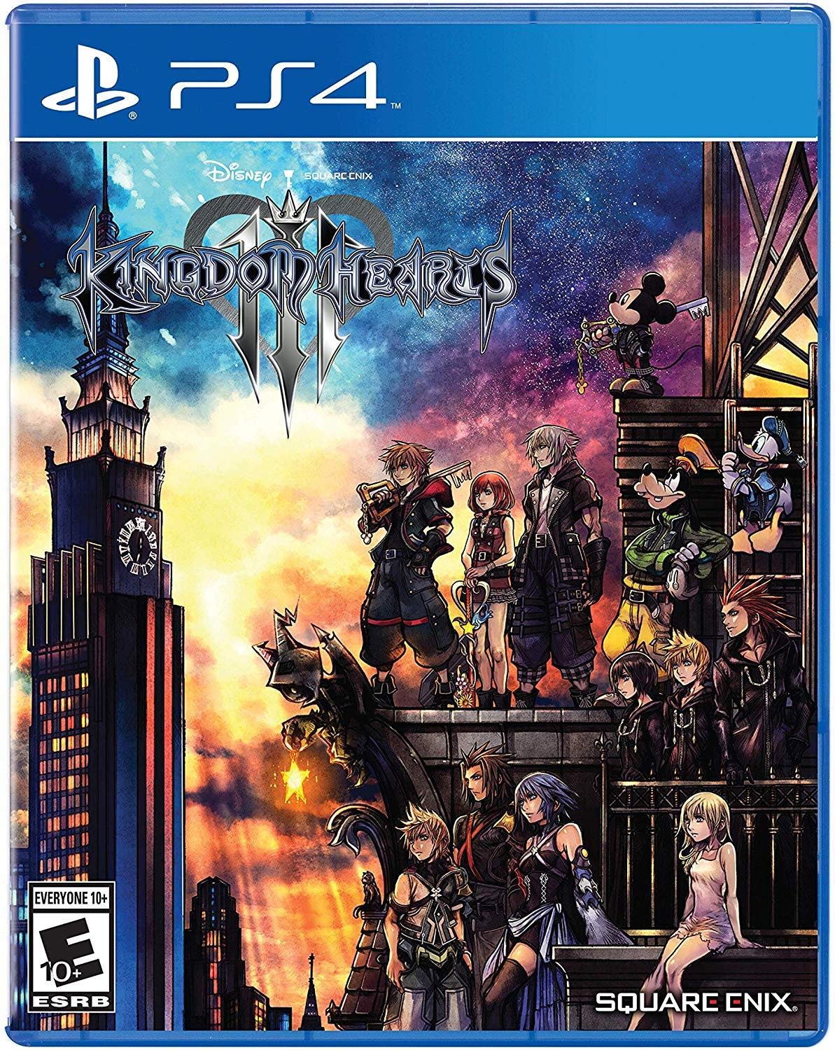 Kingdom Hearts III PS4 PlayStation 4 DD Complete CIB - Very Good