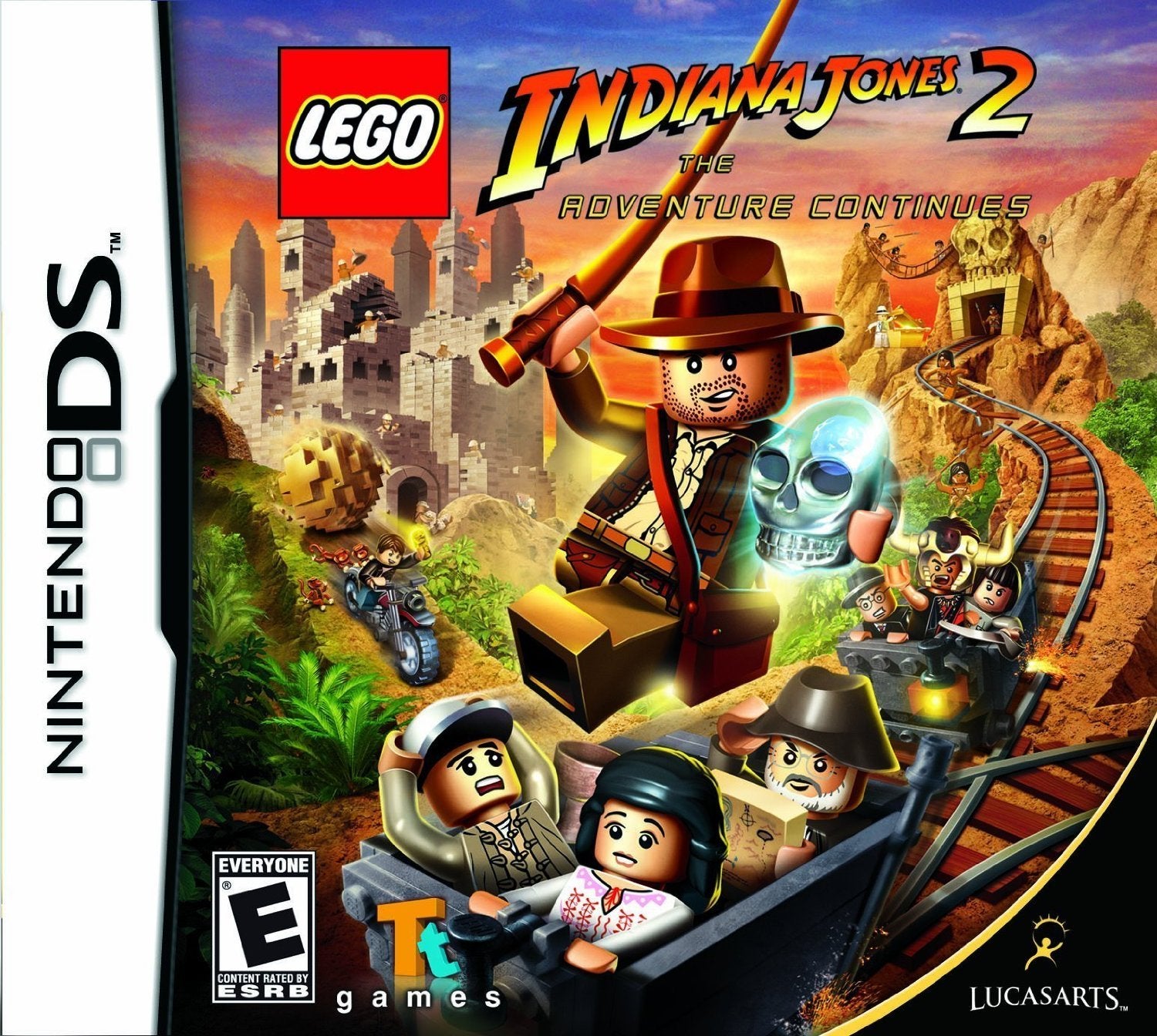 Lego Indiana Jones 2 The Adventure Continues Nintendo DS - Like New