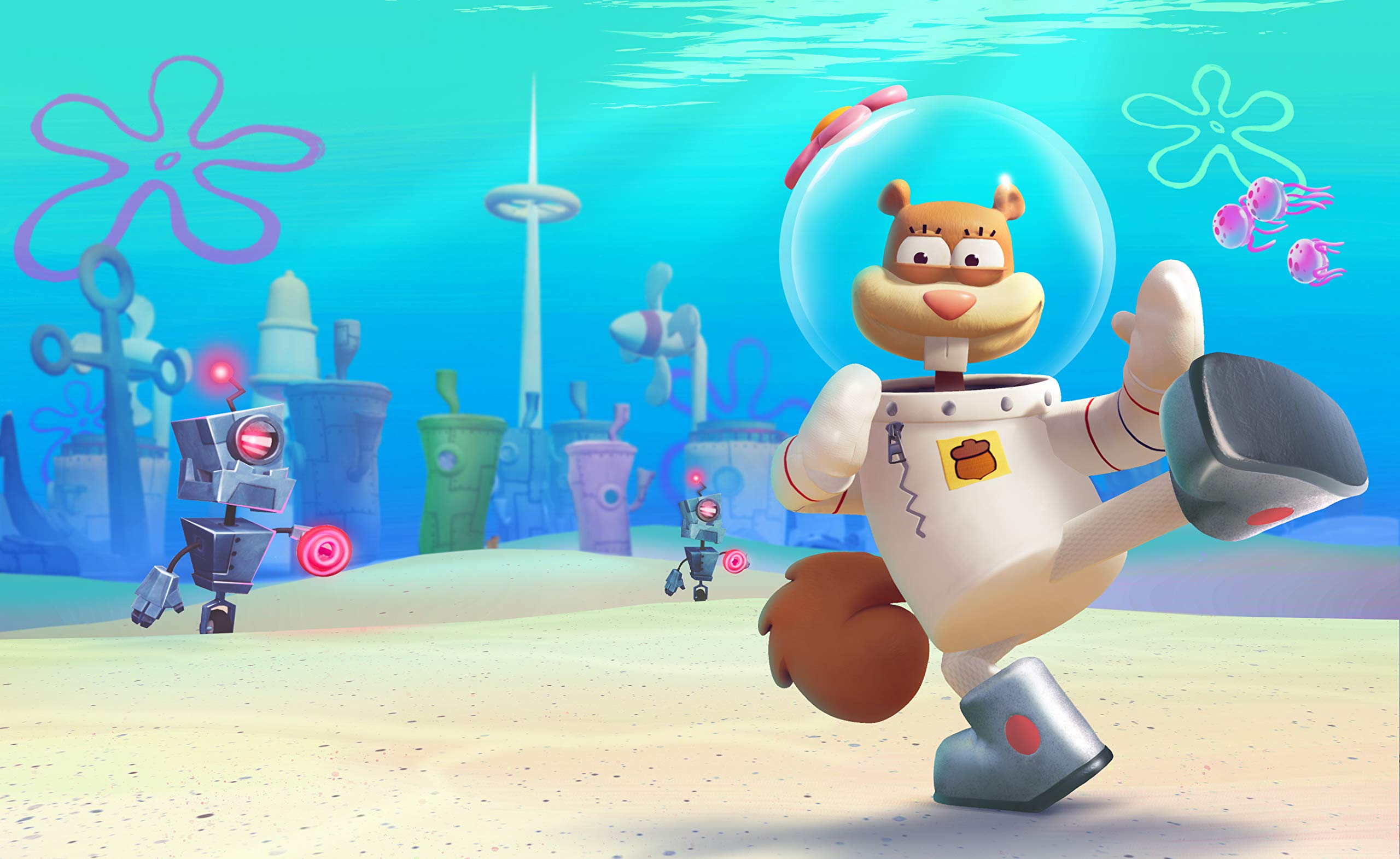 Spongebob Squarepants Battle for Bikini Bottom Rehydrated PS4 AD Complete CIB - Very Good