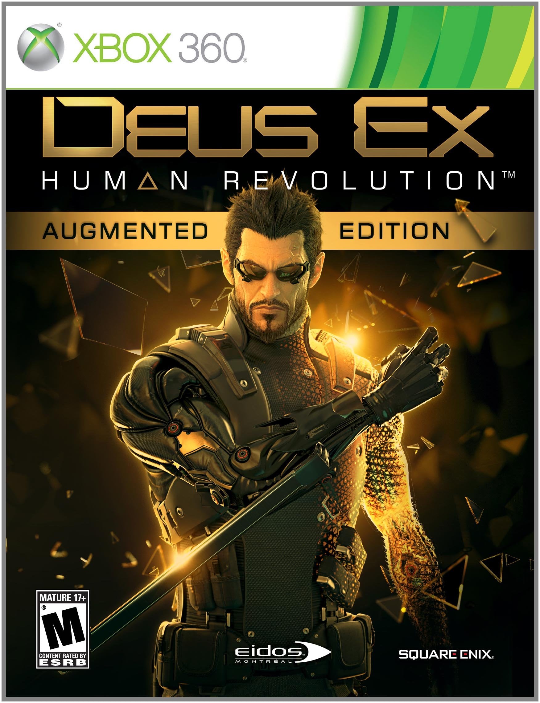 Deus Ex Human Revolution Augmented Ed Xbox 360 - Like New