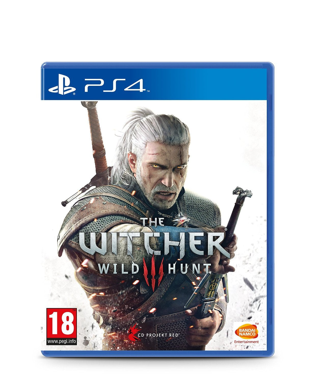 The Witcher 3 Wild Hunt PS4 Playstation 4 + Map/Soundtrack/Stickers - Like New