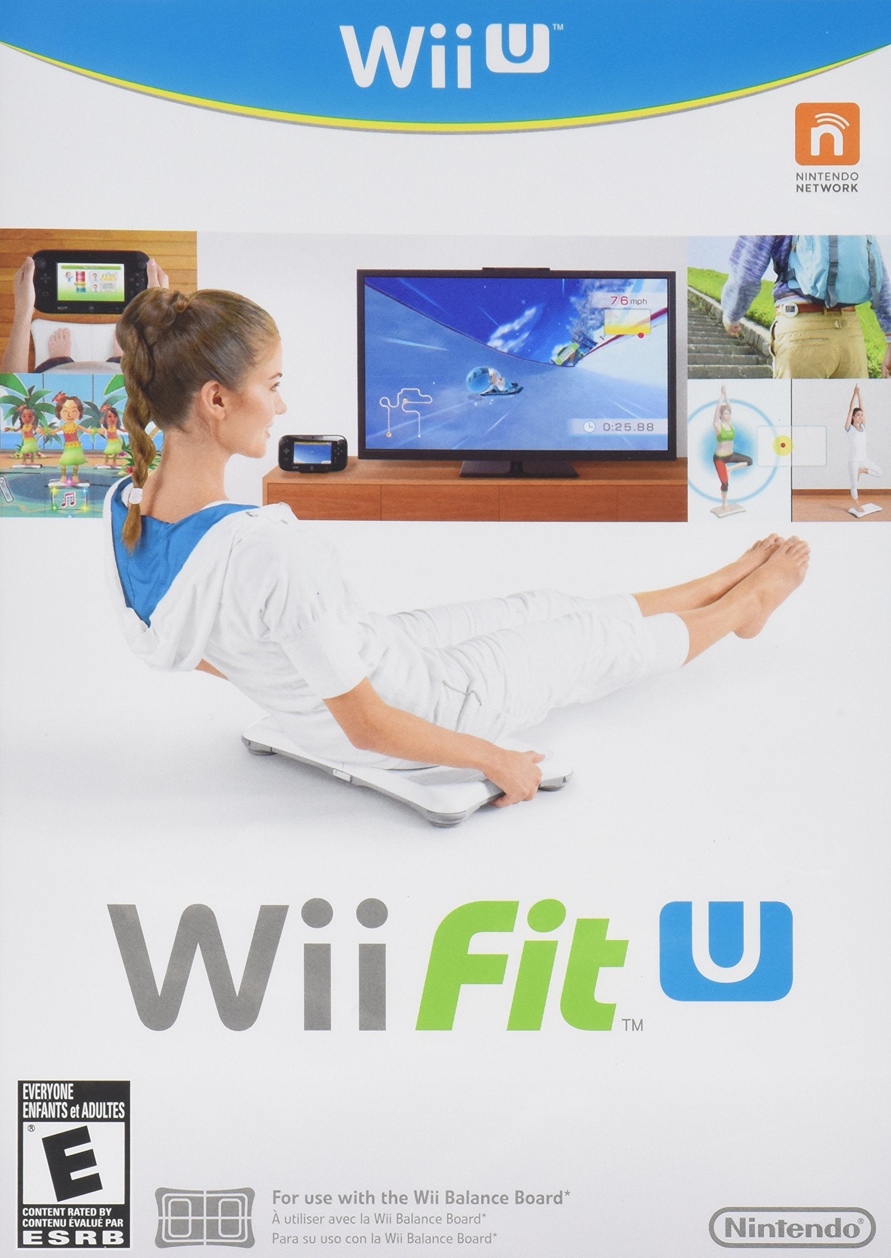 Wii Fit U Software Only Nintendo Wii U - Like New