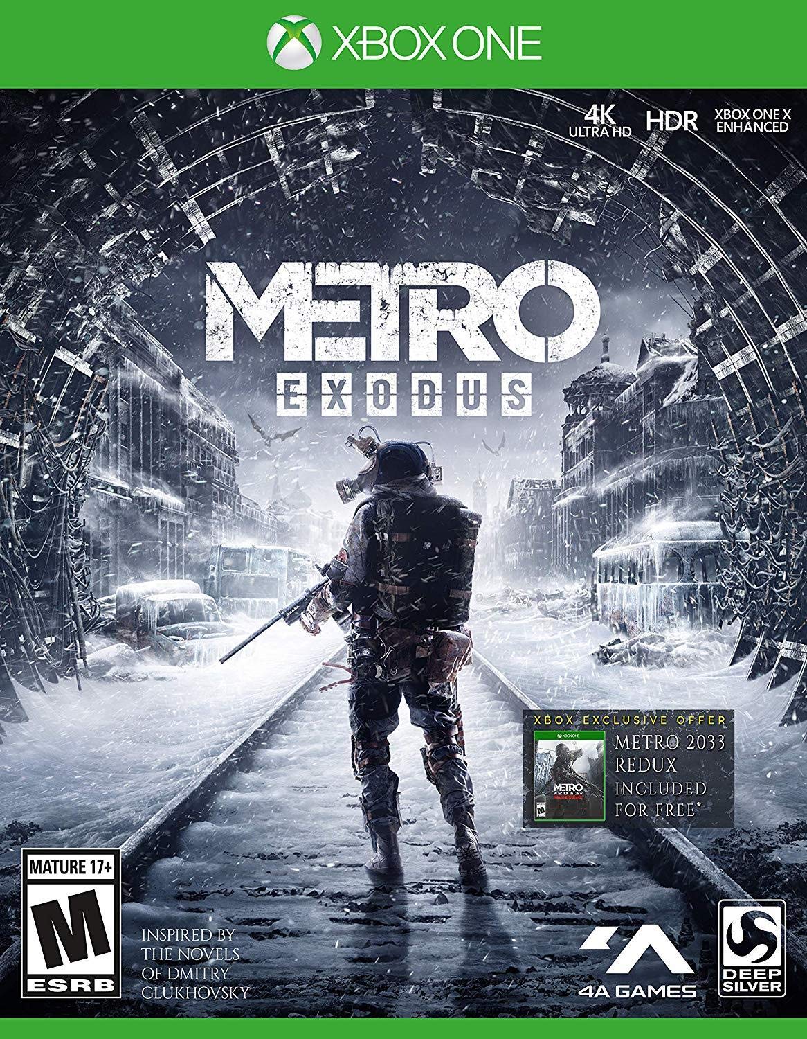 Metro Exodus Xbox One - Like New