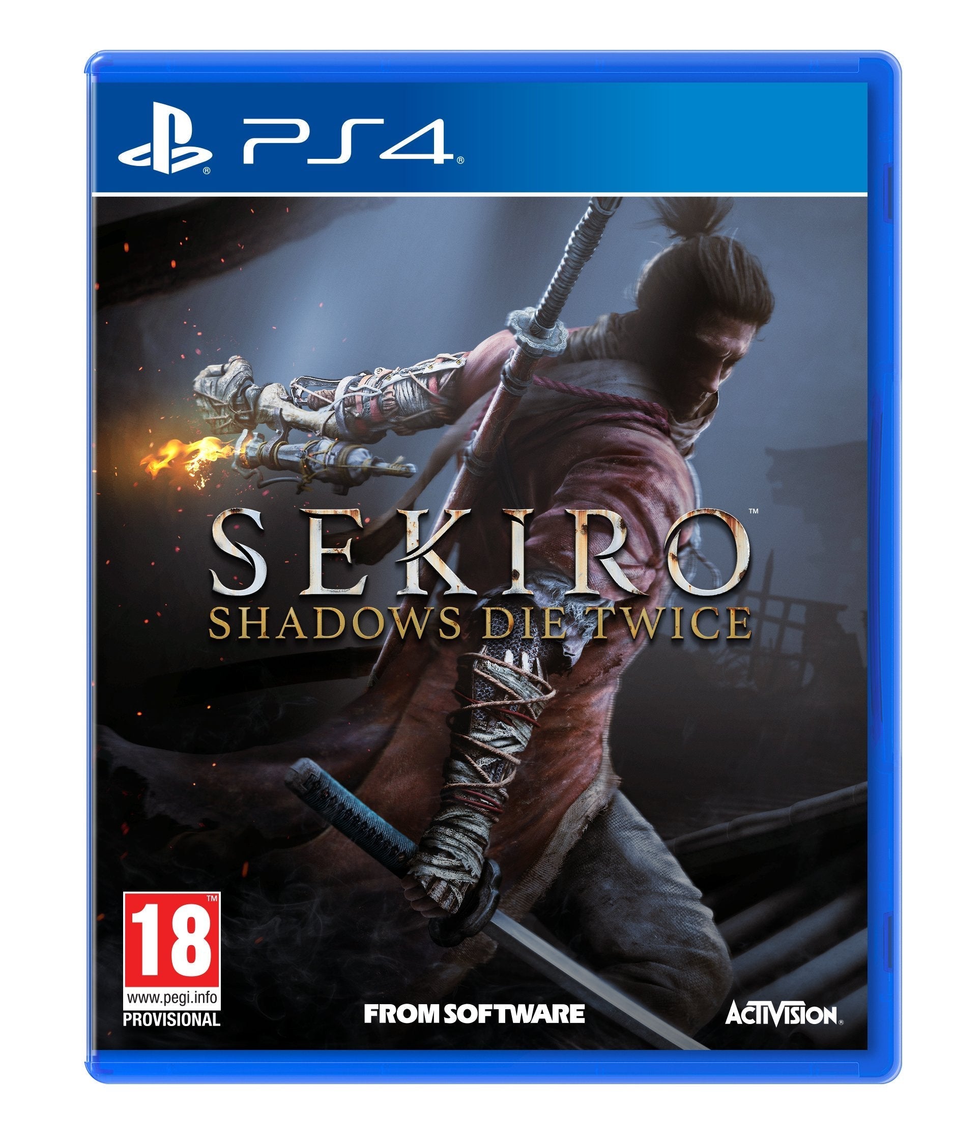 Sekiro Shadows Die Twice PS4 PlayStation 4 AD Complete CIB - Very Good