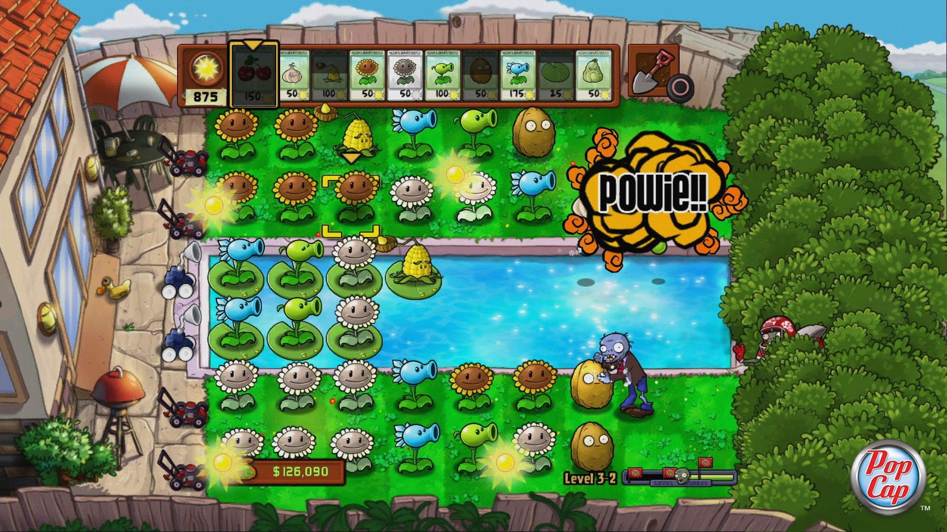 Plants Vs. Zombies PS3 PlayStation 3 Complete - Excellent