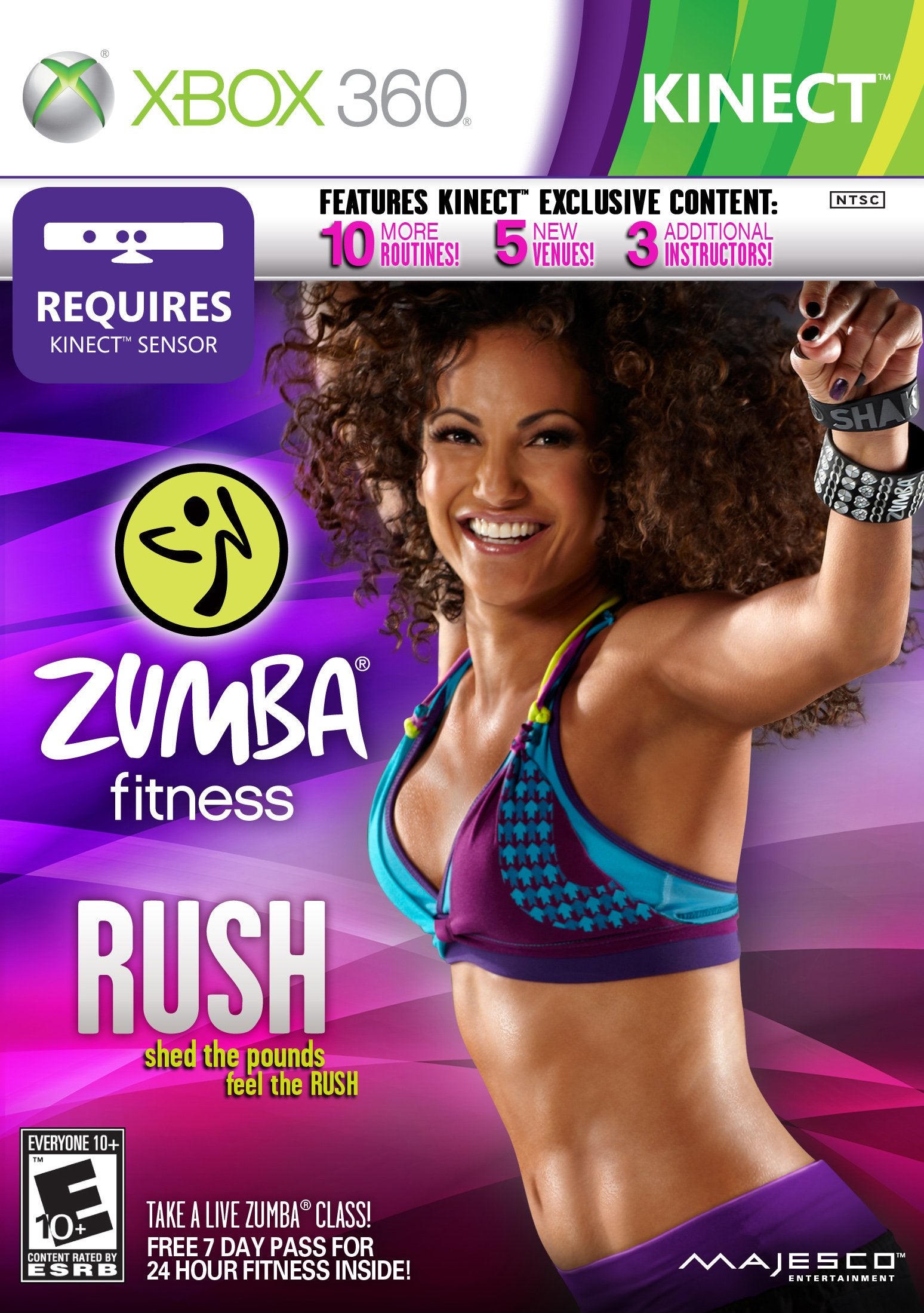 Zumba Fitness Rush Xbox 360 Complete - Refurbished