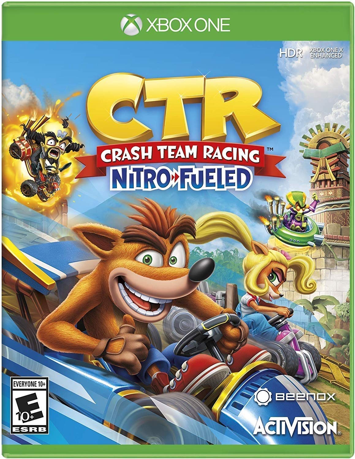 CTR Crash Team Racing Nitro Fueled Xbox One AD - Very Good