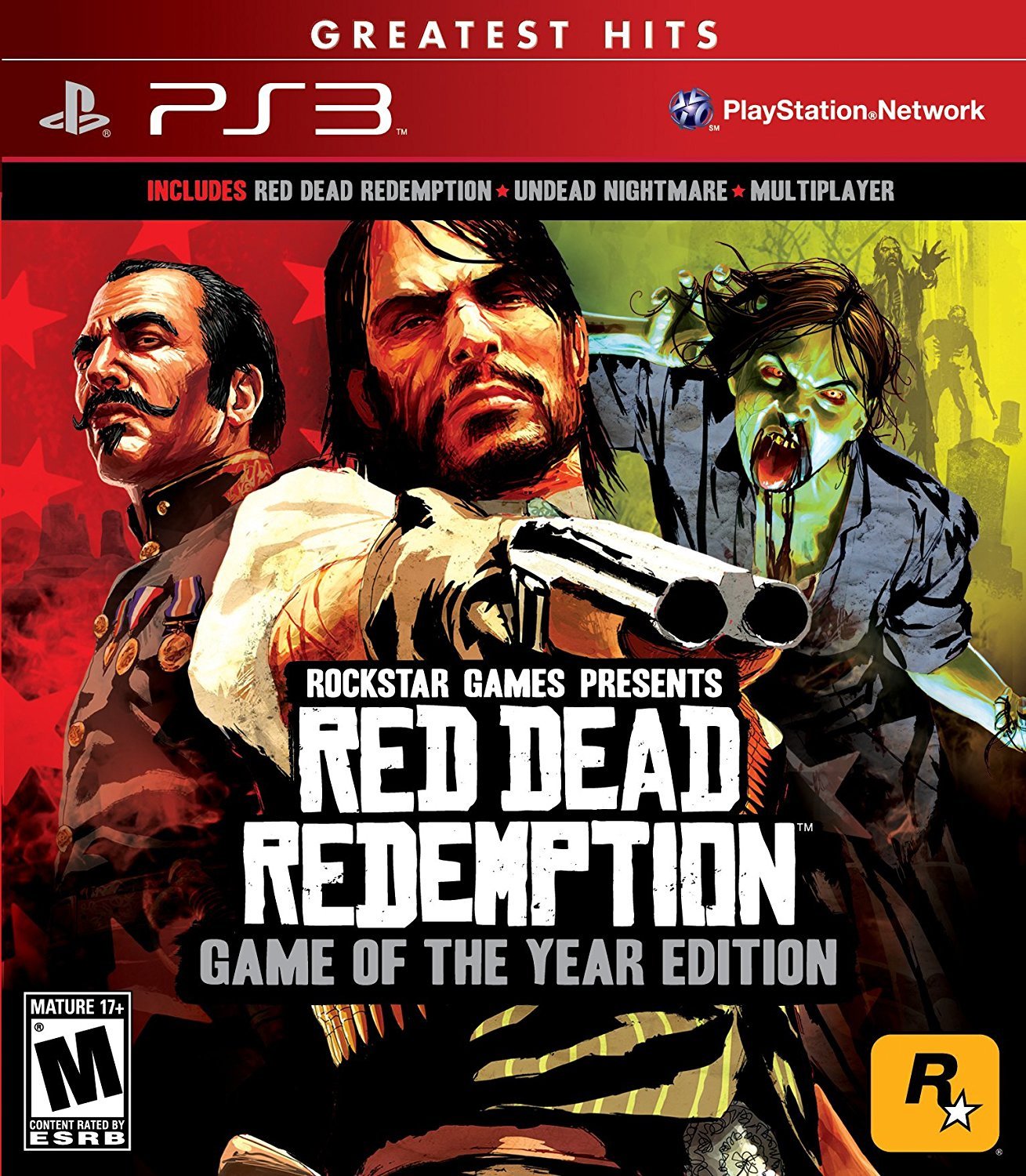 Red Dead Redemption GOTY PS3 PlayStation 3 GH Complete - Excellent
