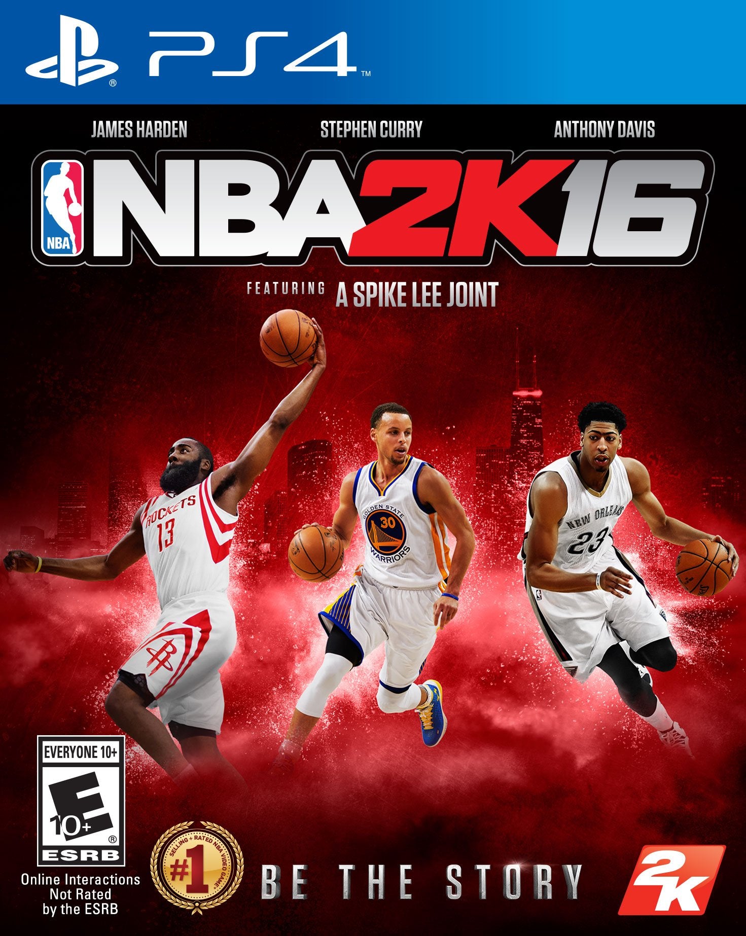 NBA 2K16 Stephen Curry PS4 PlayStation 4 - Like New