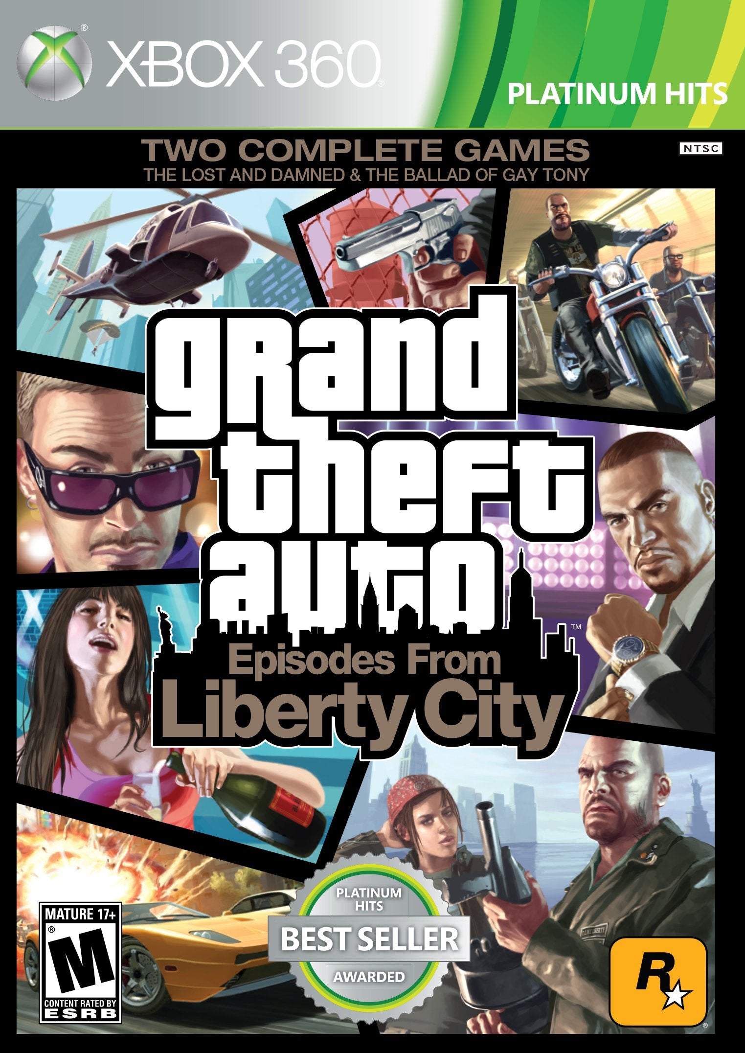 Grand Theft Auto Episodes From Liberty City Xbox 360 PH Complete - Excellent