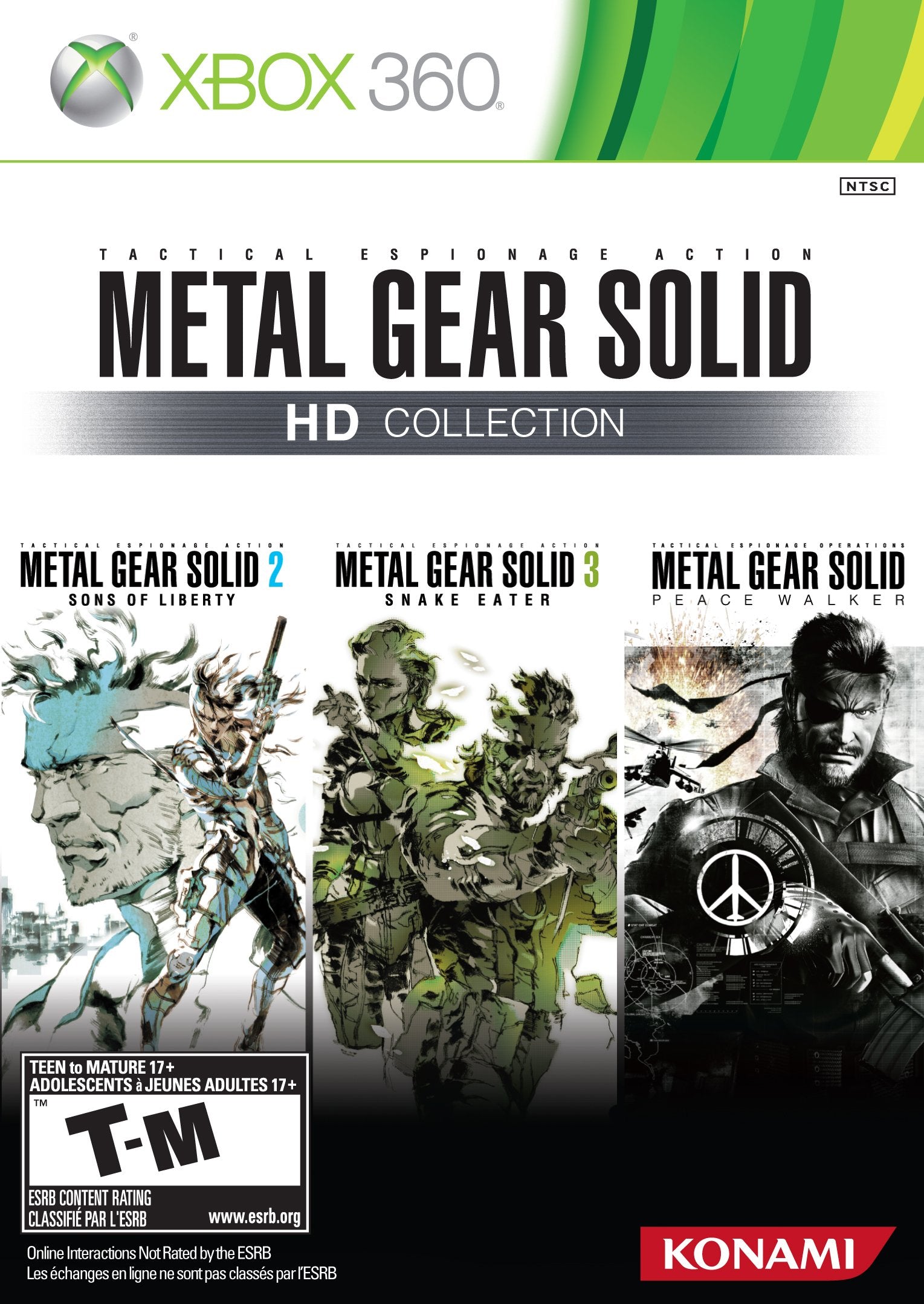 Metal Gear Solid HD Collection Xbox 360 - Like New