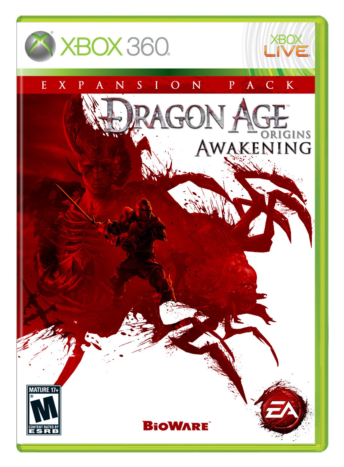 Dragon Age Origins Awakening Expansion Xbox 360 Complete - Excellent