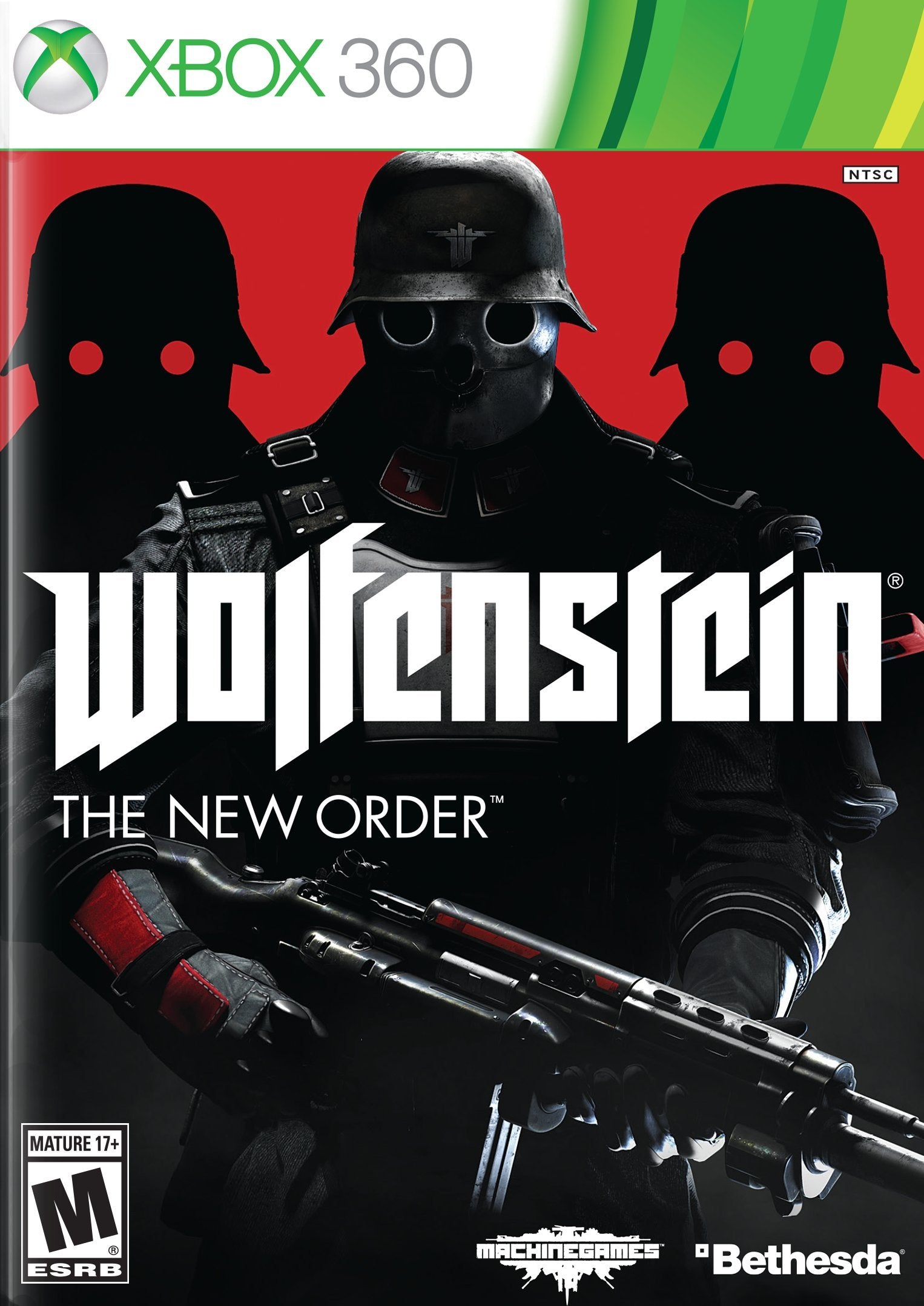 Wolfenstein The New Order Xbox 360 AD Complete CIB - Very Good