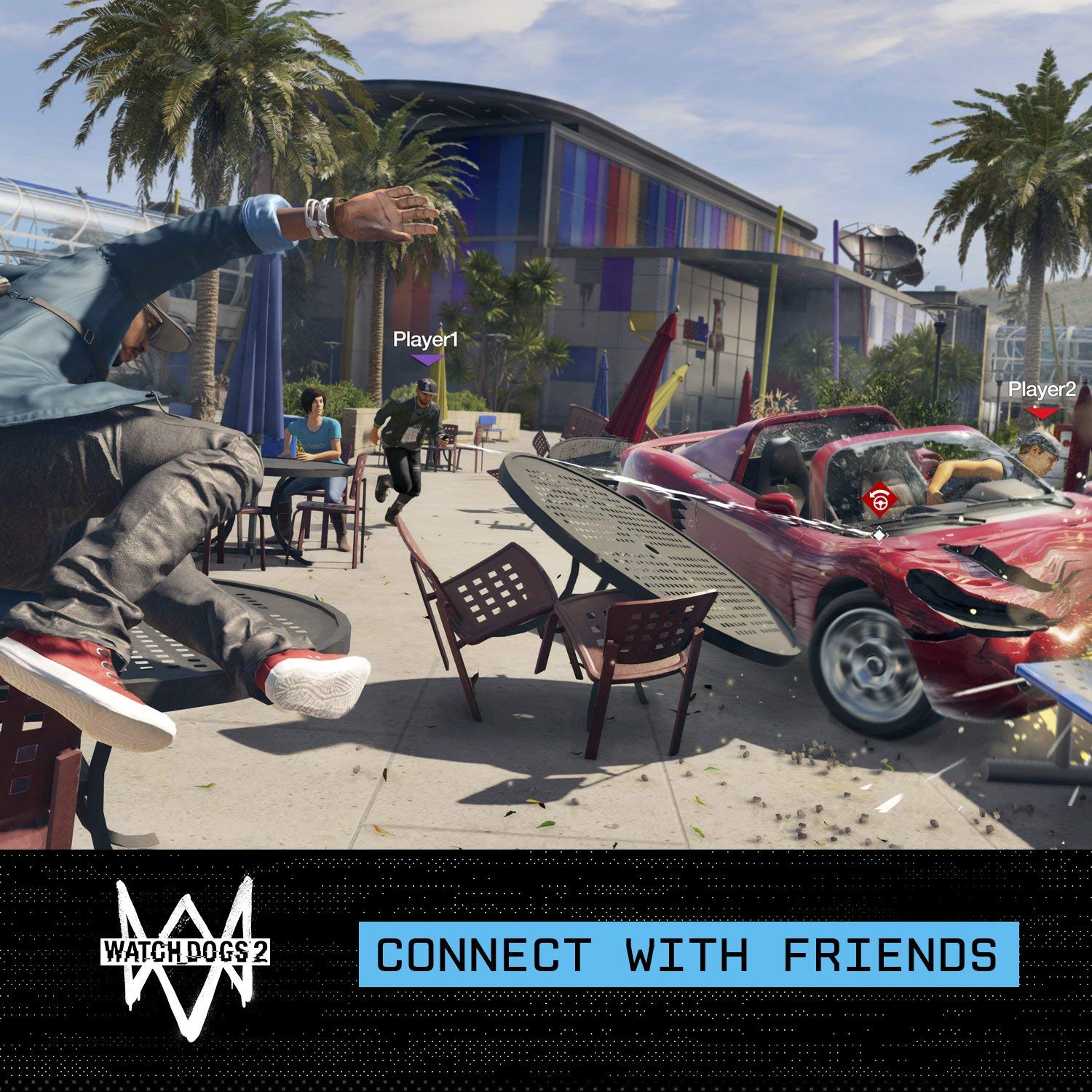 Watch Dogs 2 PS4 PlayStation 4 AD Complete CIB - Very Good