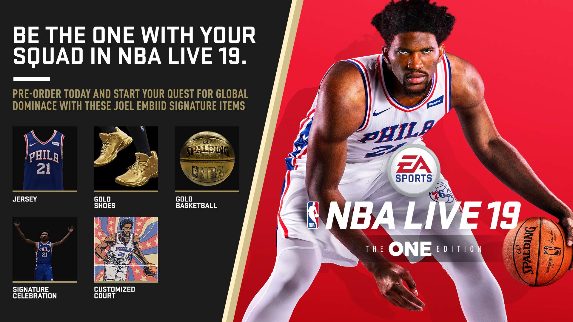 NBA Live 19 The ONE Edition PS4 PlayStation 4 AD Complete CIB - Very Good