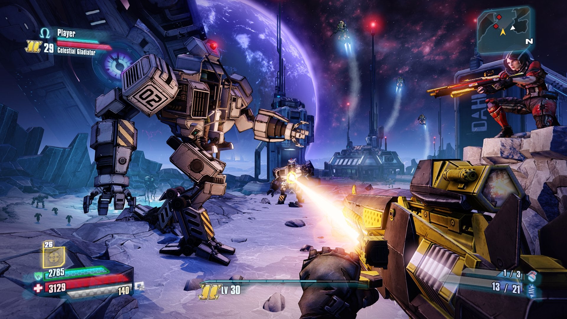 Borderlands The Pre-Sequel Xbox 360 + Sleeve Complete - Excellent
