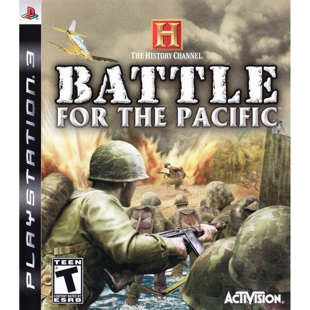 History Channel Battle For the Pacific PS3 PlayStation 3 Complete - Excellent