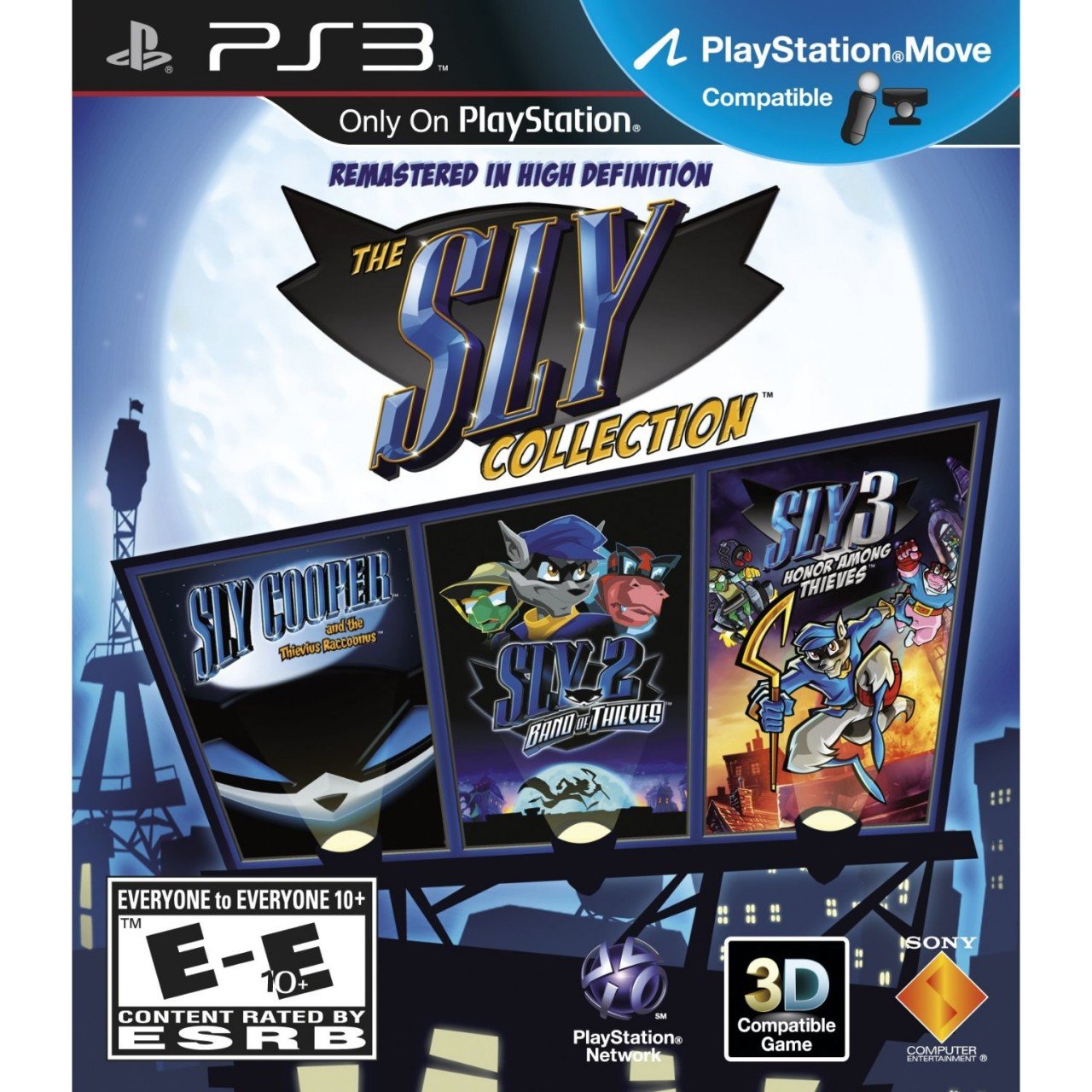 The Sly Collection PS3 Playstation 3 - Like New