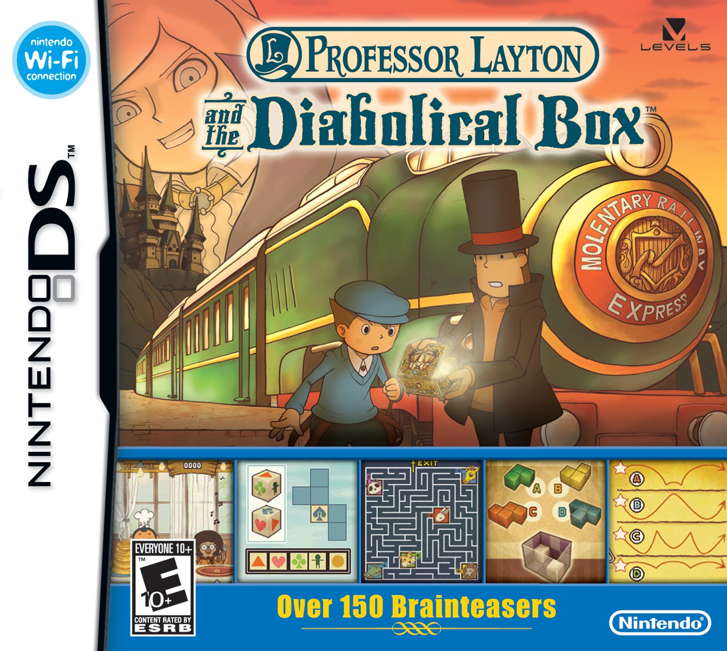 Professor Layton and the Diabolical Box Complete - Excellent