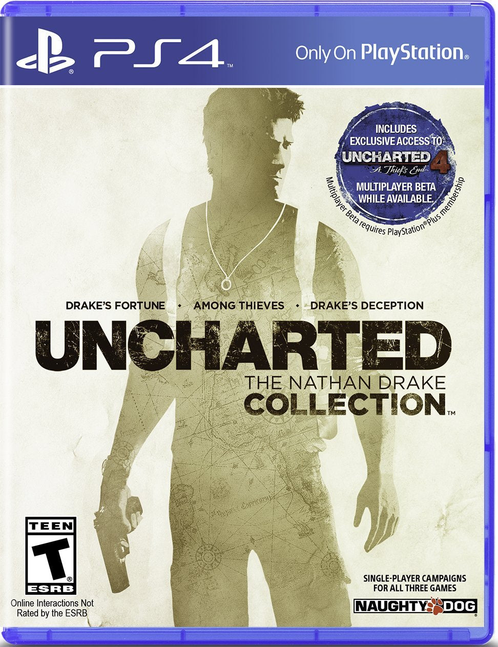 Uncharted The Nathan Drake Collection PS4 PlayStation 4 Complete - Excellent