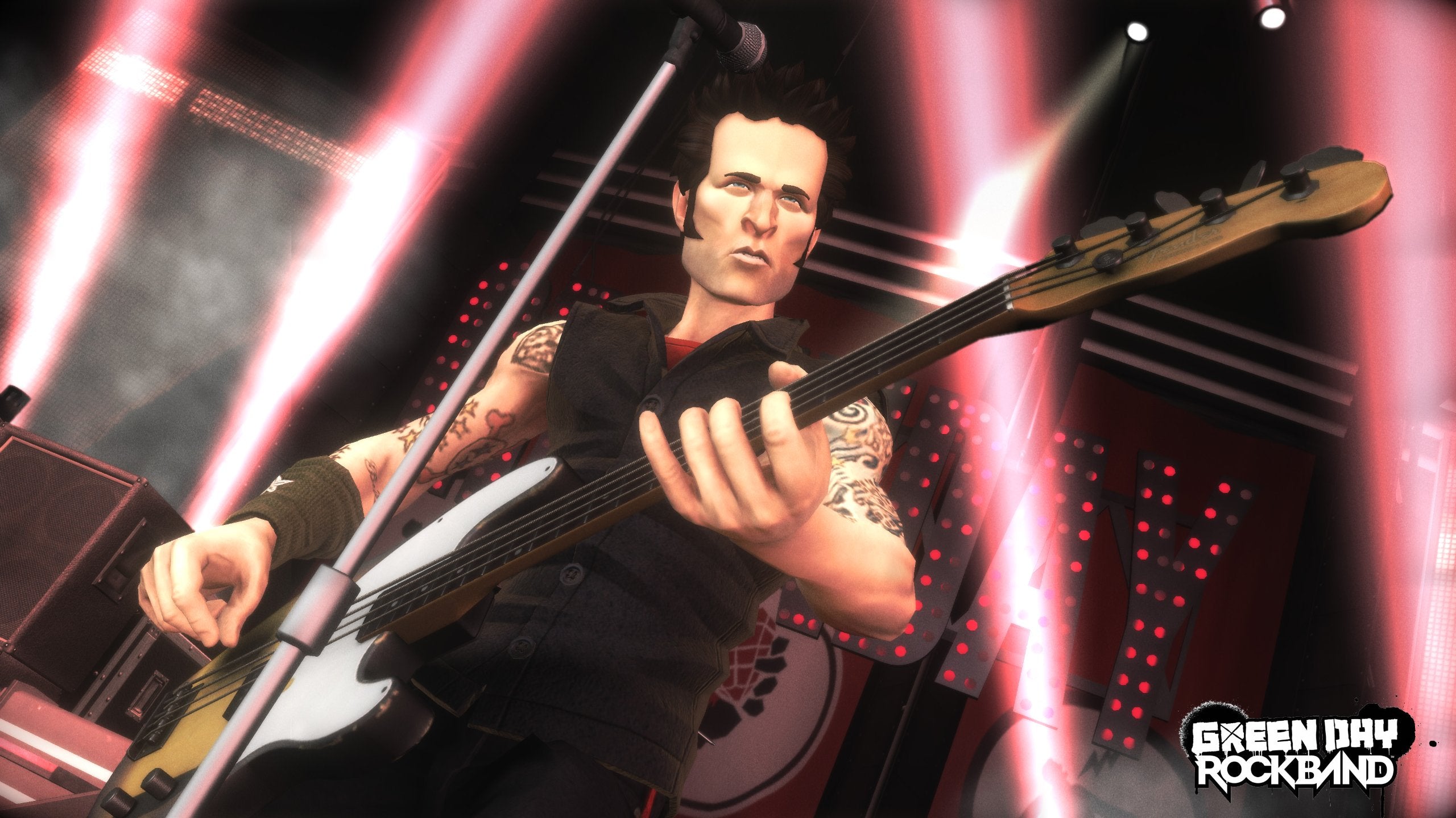 Green Day Rock Band Xbox 360 Complete - Excellent