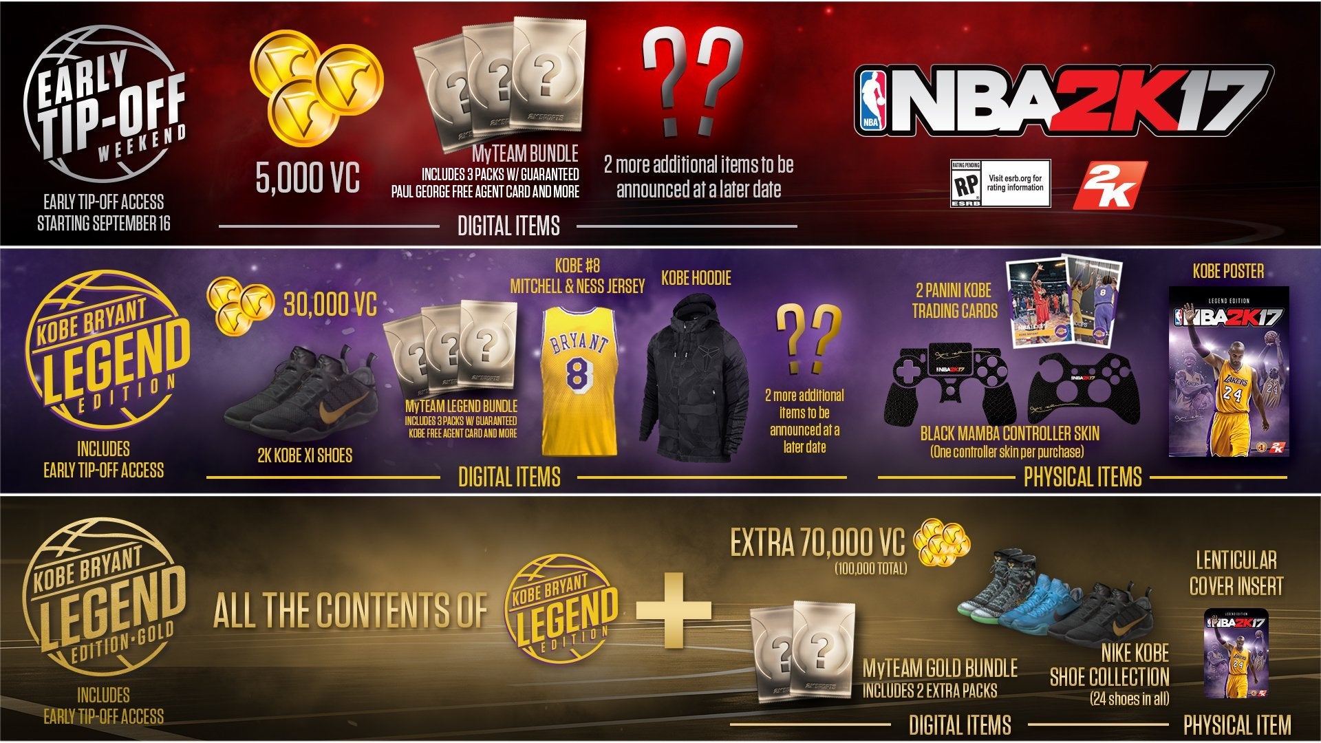 NBA 2K17 Legend Edition PS4 PlayStation 4 AD - Very Good