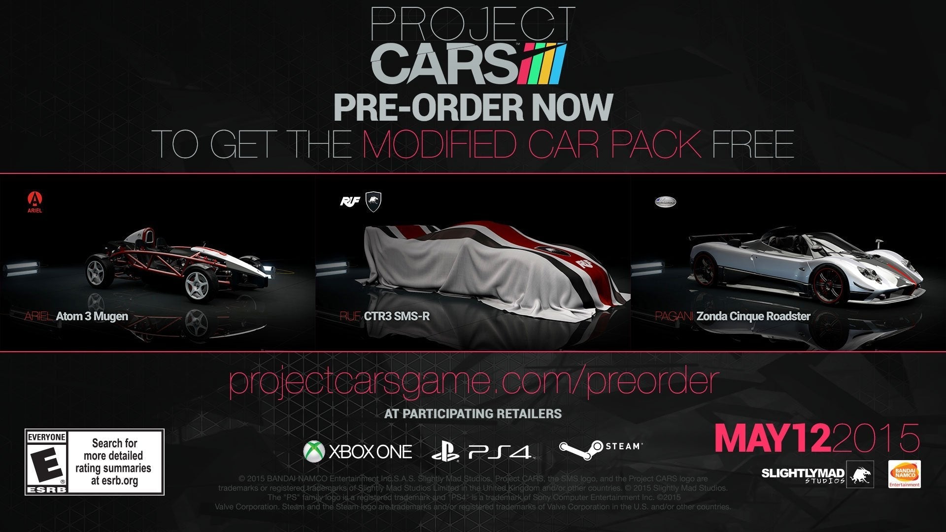 Project CARS PS4 PlayStation 4 - Like New