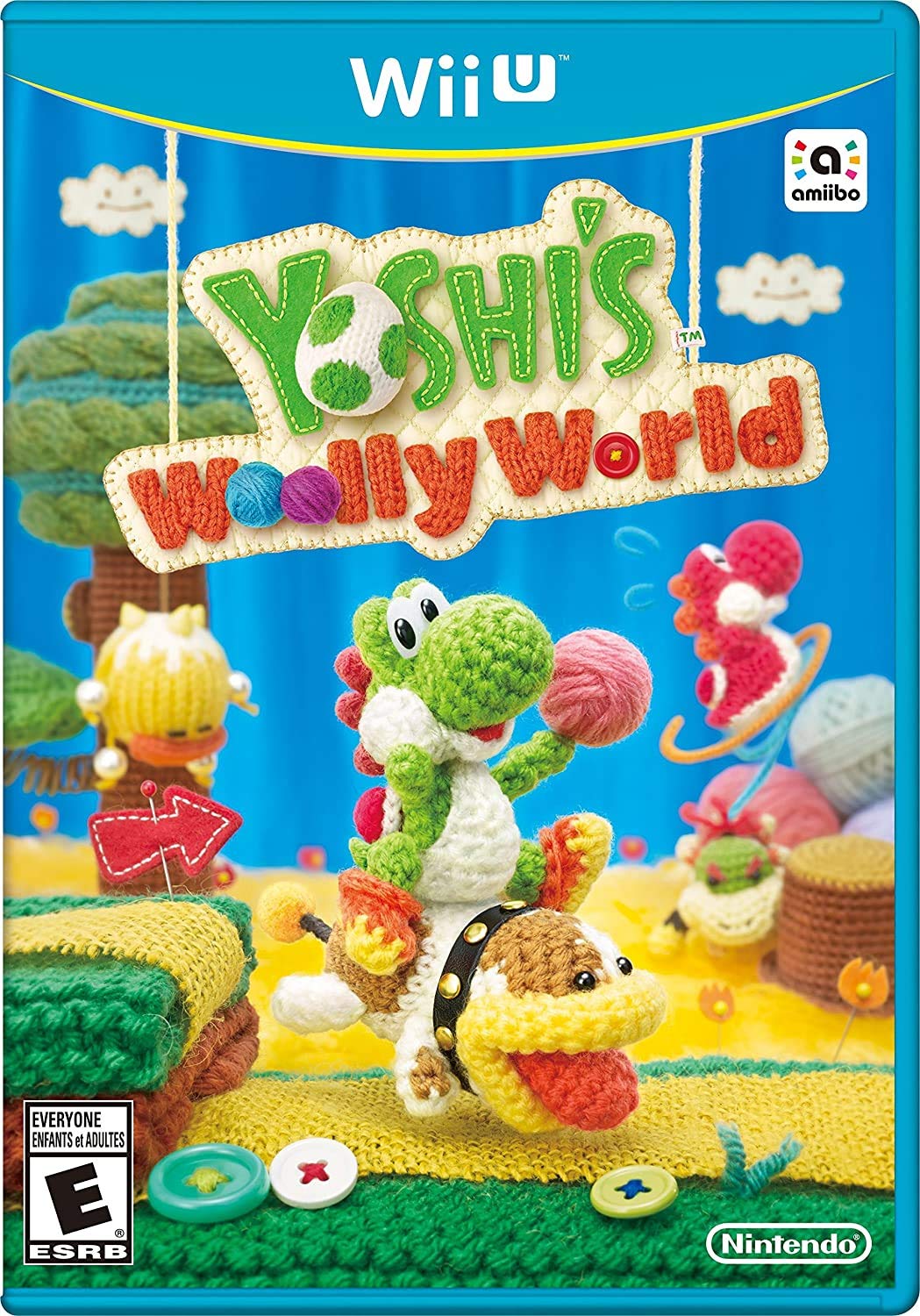 Yoshi's Woolly World Nintendo Wii U AD Complete - Very Good