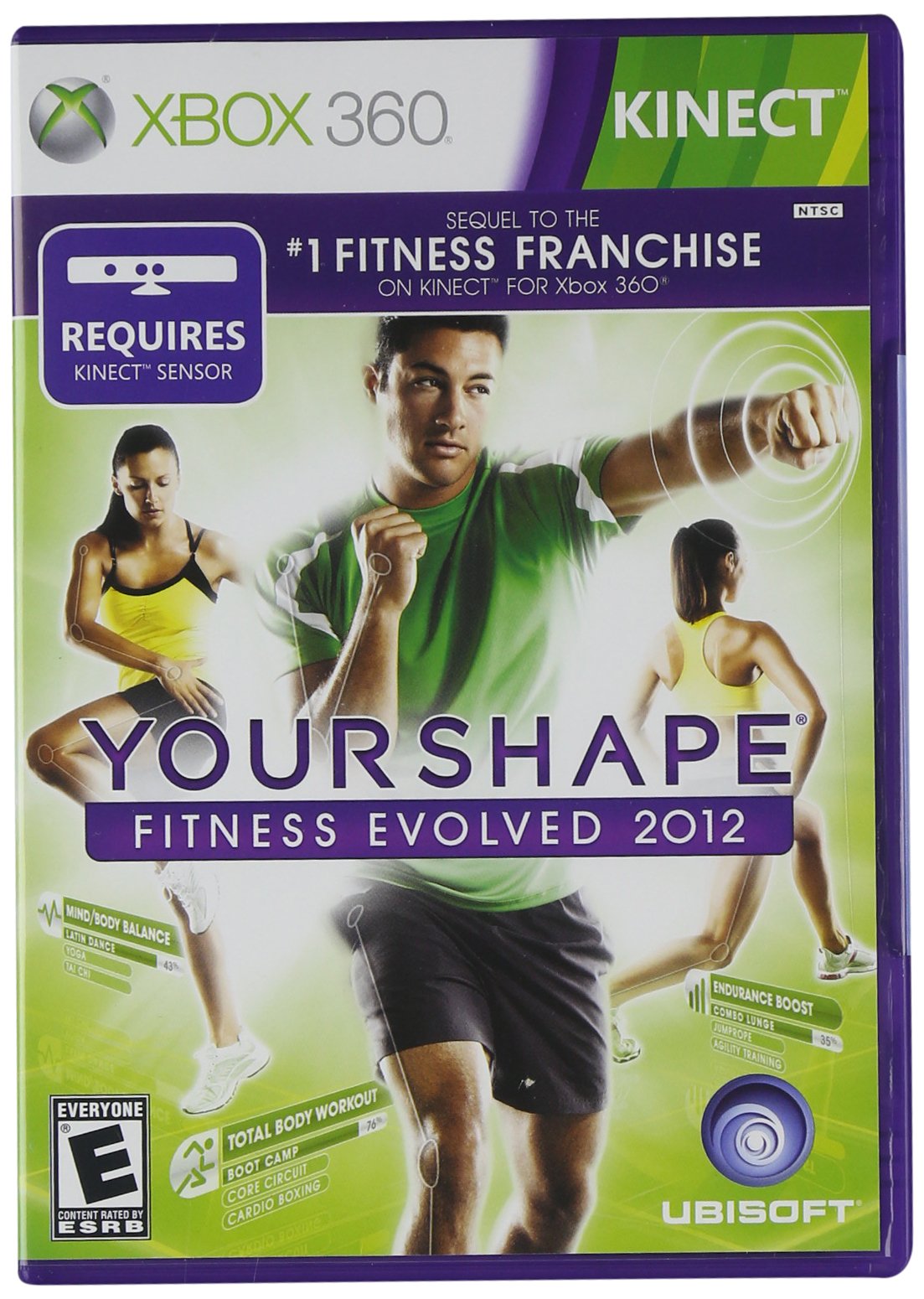 Your Shape Fitness Evolved 2012 Xbox 360 AD/NM - Very Good