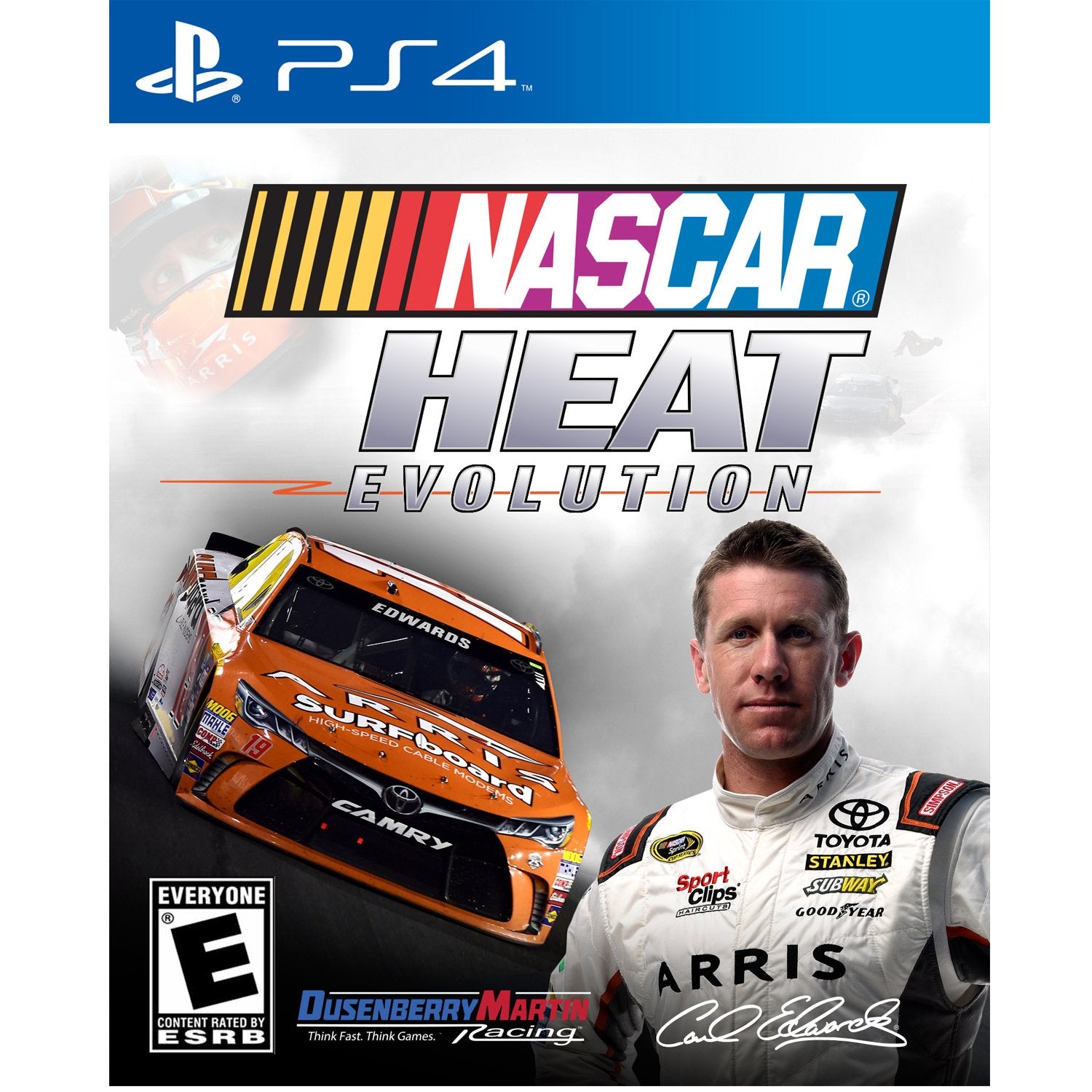 NASCAR Heat Evolution PS4 PlayStation 4 Complete - Excellent