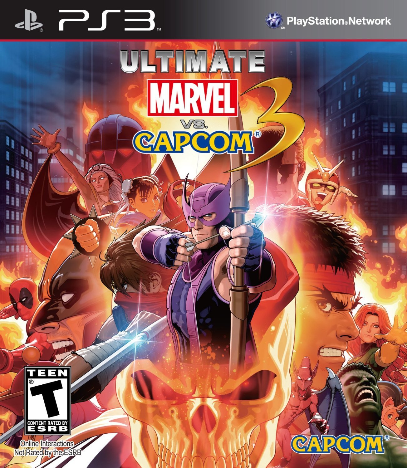 Ultimate Marvel Vs Capcom 3 PS3 PlayStation 3 Complete - Excellent