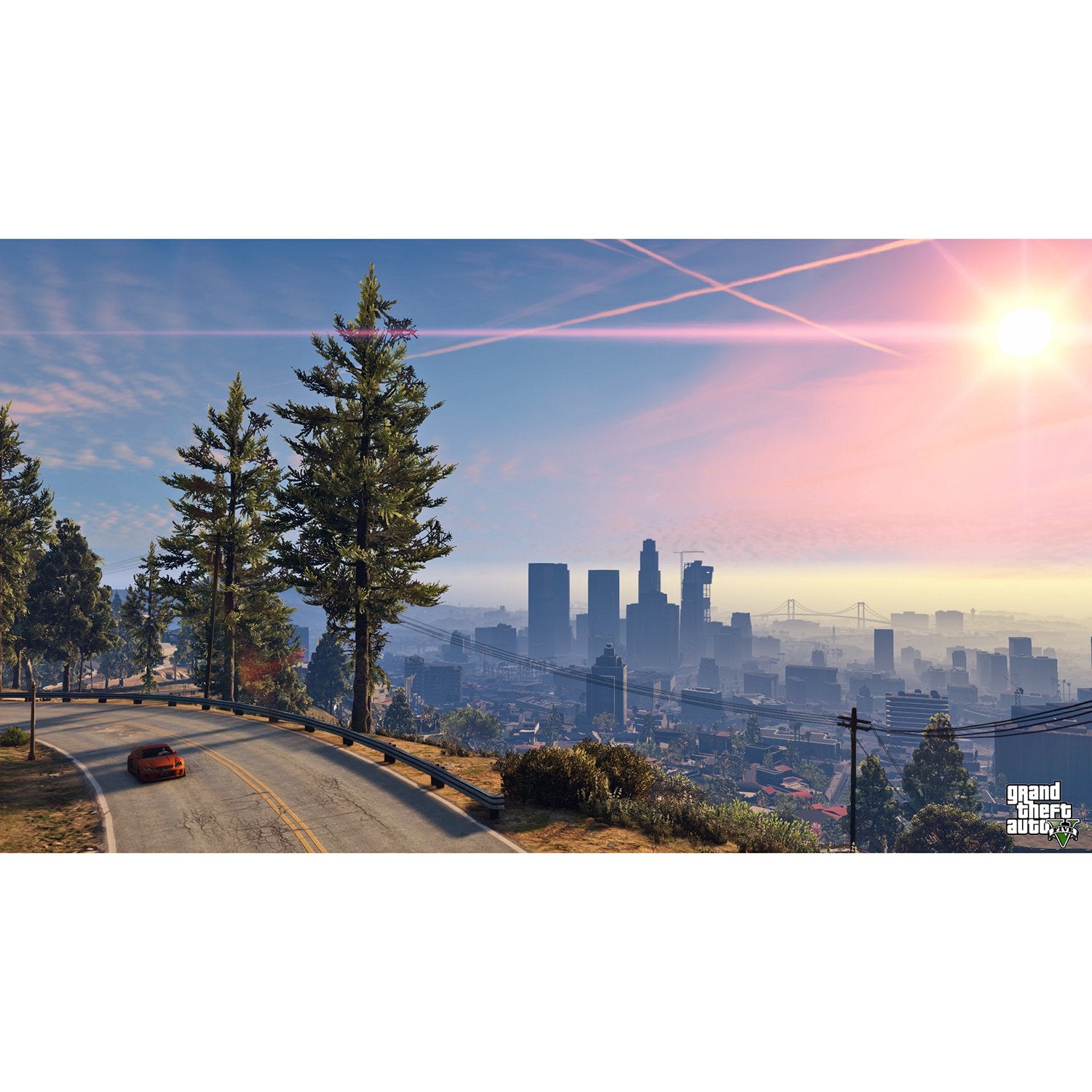 Grand Theft Auto V PS4 PlayStation 4 + Map Complete - Refurbished