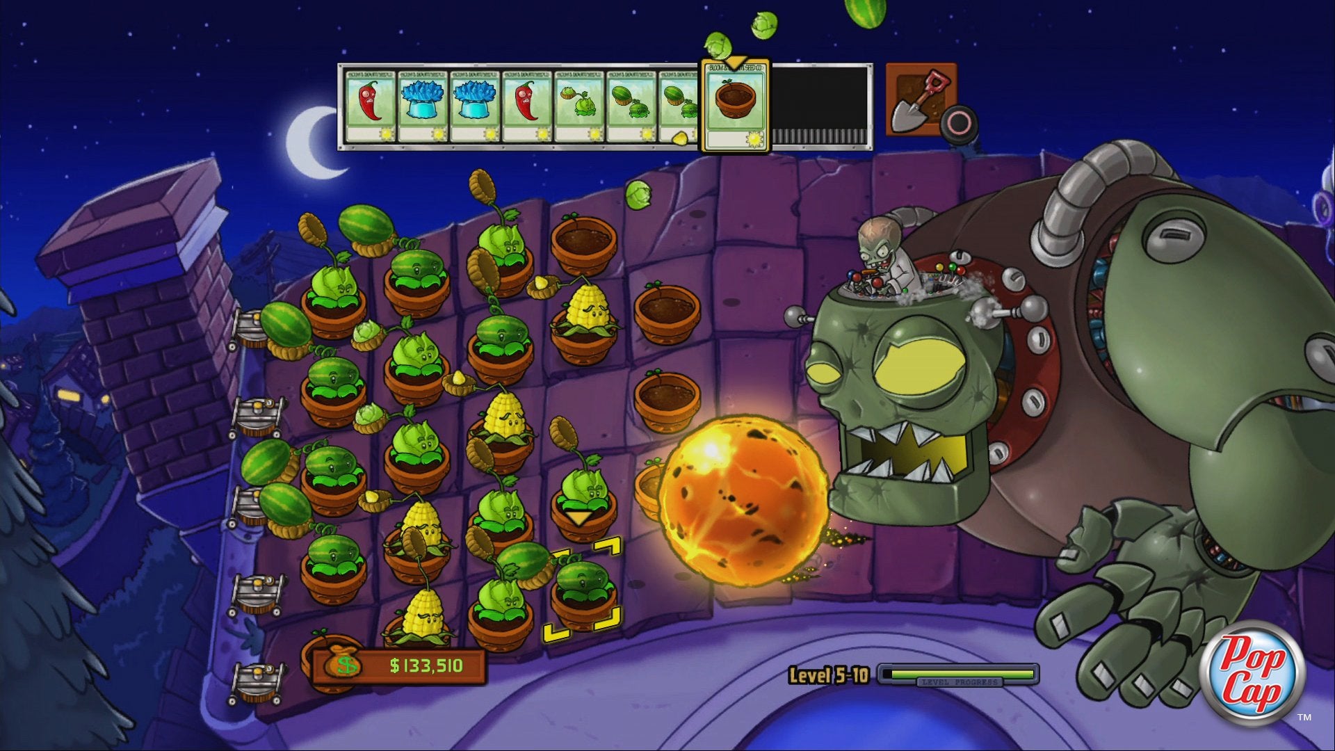 Plants Vs. Zombies PS3 PlayStation 3 Complete - Excellent