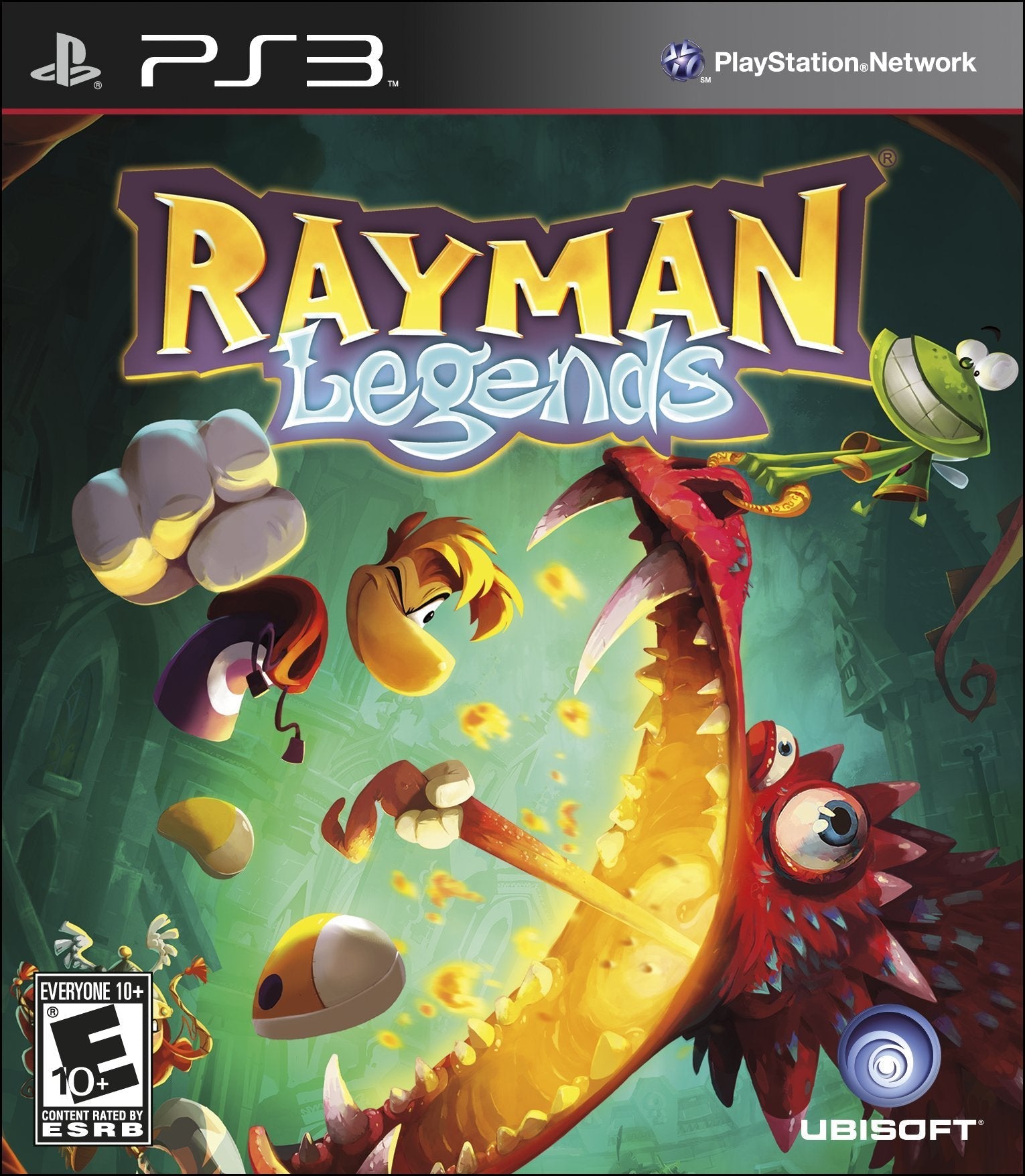 Rayman Legends PS3 PlayStation 3 AD Complete CIB - Very Good