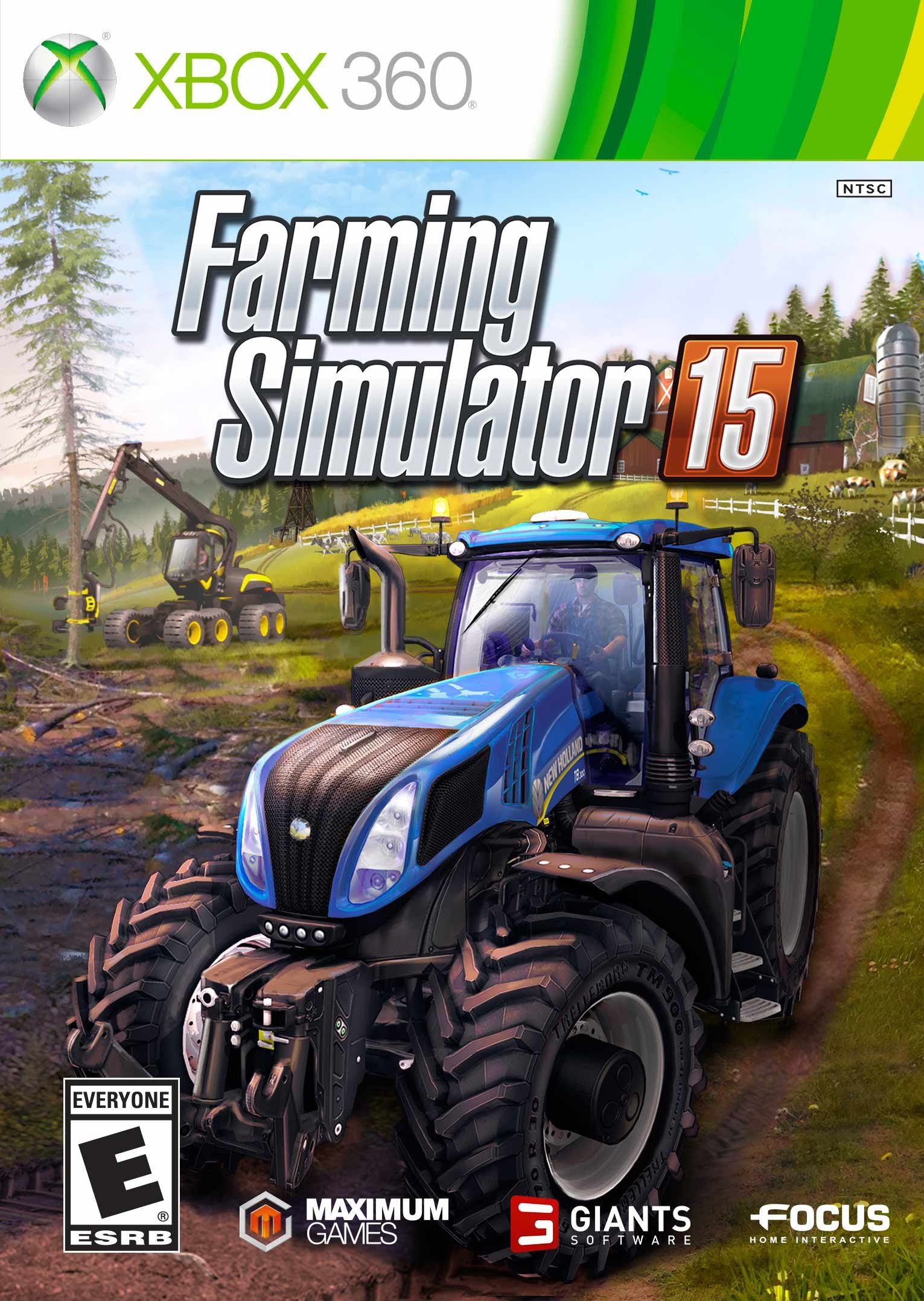 Farming Simulator 15 Xbox 360 Complete - Excellent